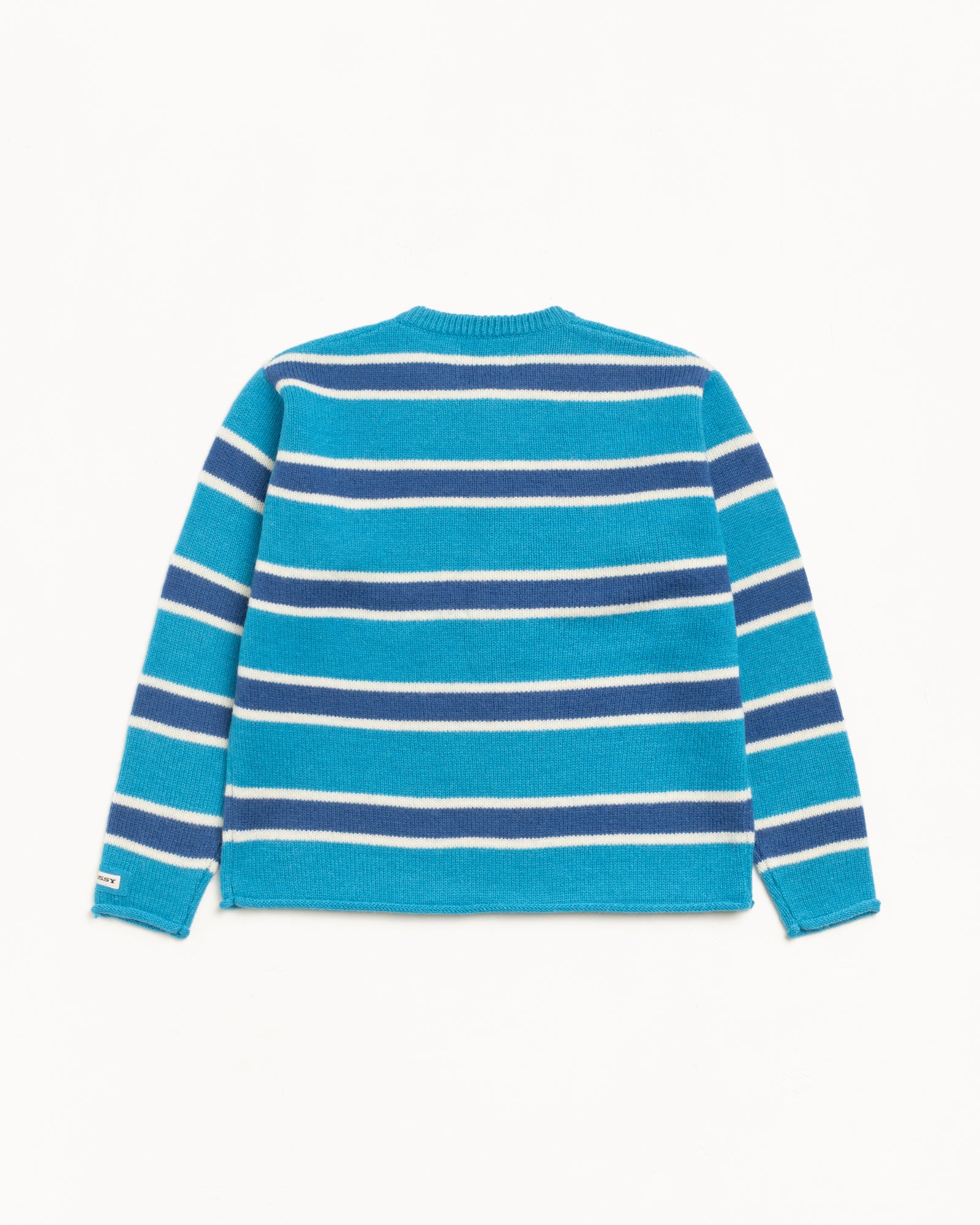 Striped Wool Sweater – Blue | Tops & Knits | Stüssy Canada