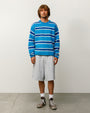 STRIPED WOOL SWEATER