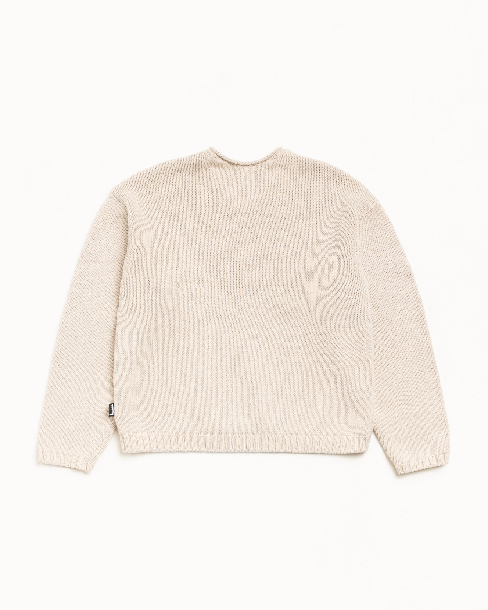 Roll V Neck Sweater – Oatmeal | Tops & Knits | Stüssy Canada