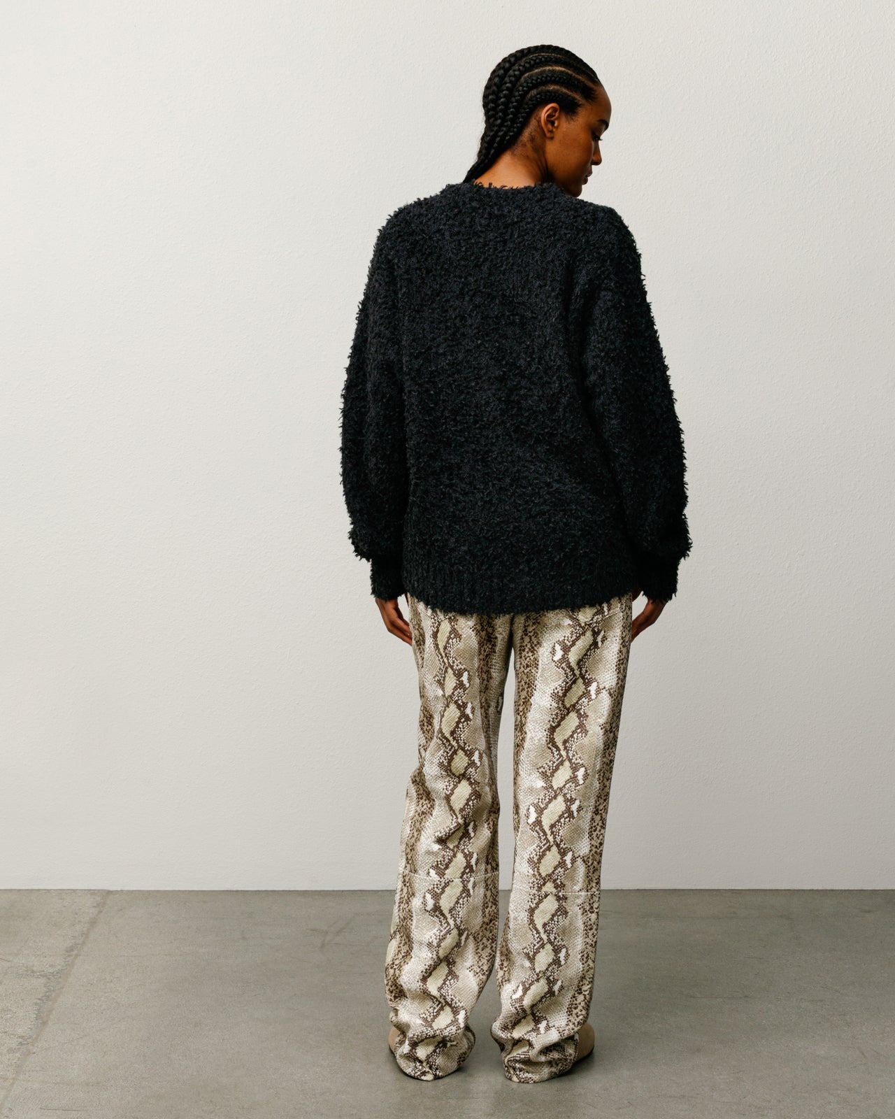 Textured Cardigan – Black | Knits | Stüssy Canada