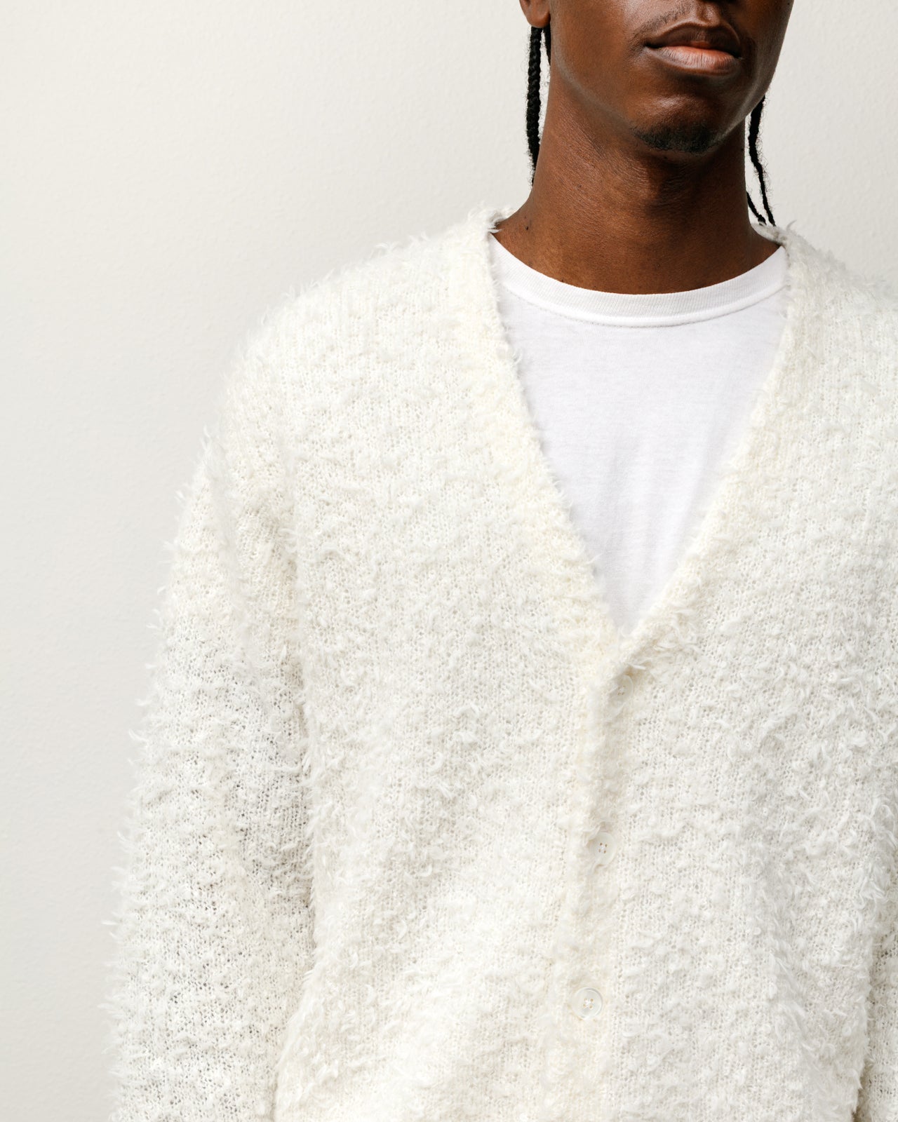 Textured Cardigan - Off White | Knits | Stüssy Canada