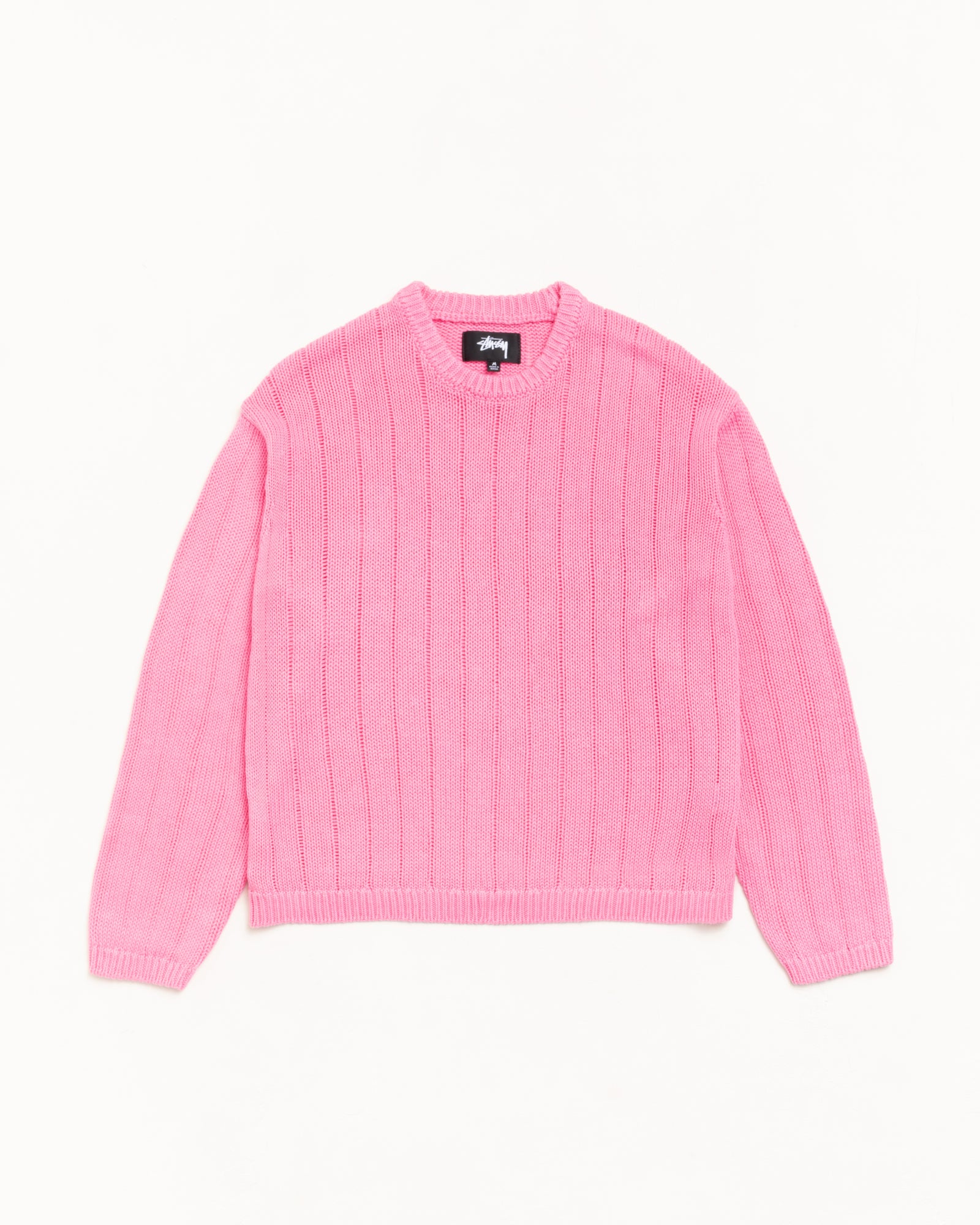Buana Logo Sweater Mens Long Sleeve In Pink