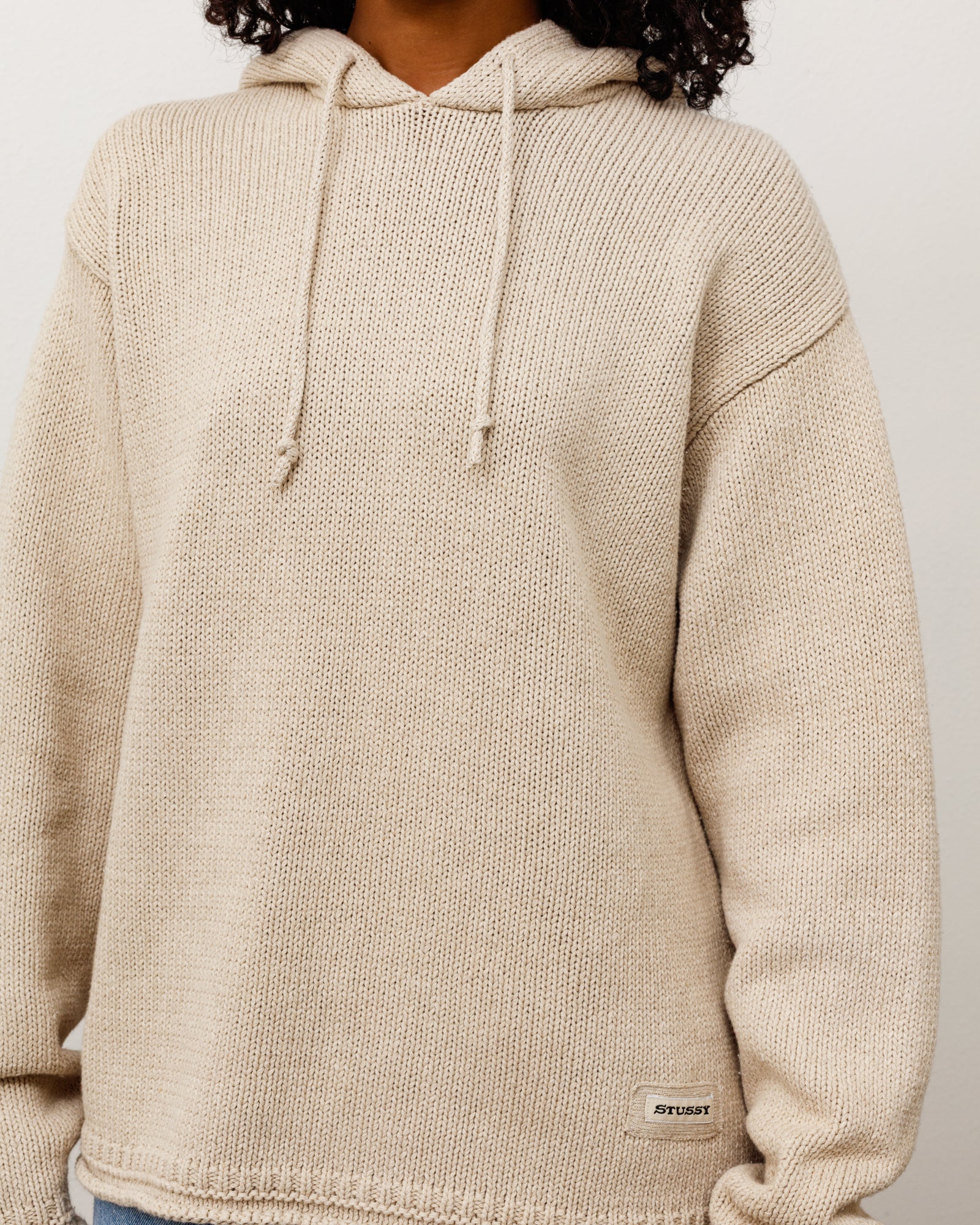 Beach Hooded Sweater - Oatmeal | Tops & Knits | Stüssy Canada