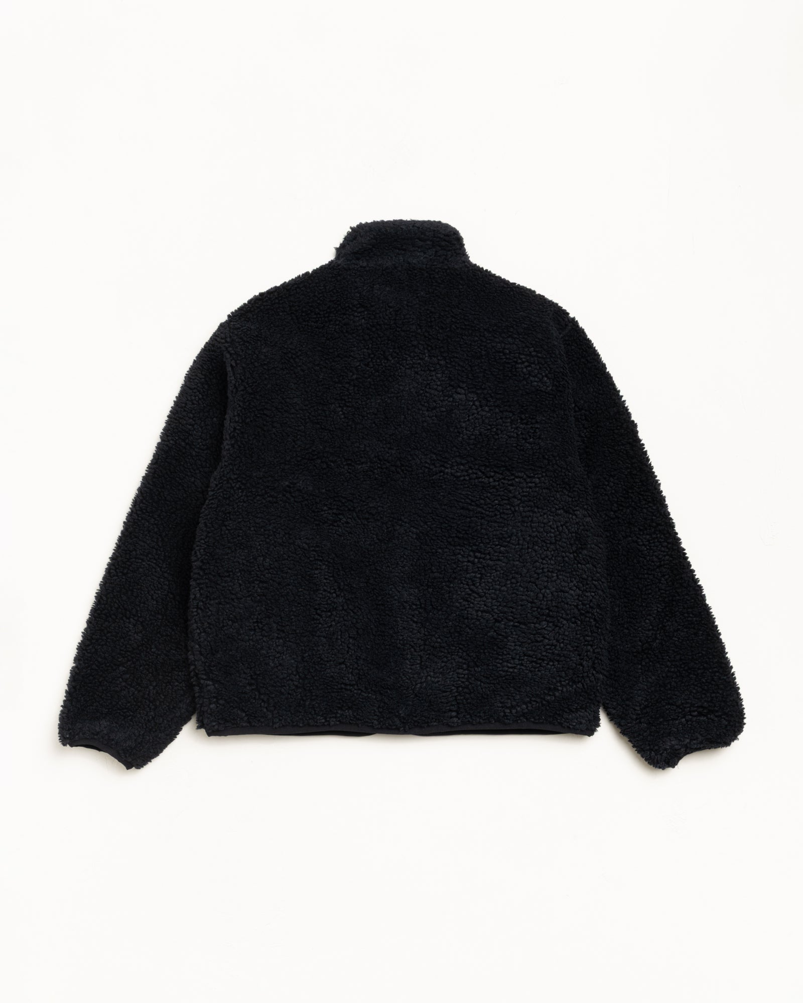 Sherpa Reversible Jacket - Black | Outerwear | Stüssy Canada