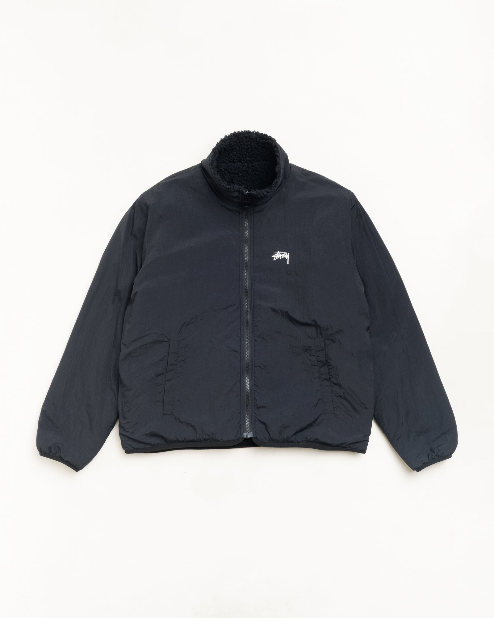 Stussy 長崎チャプト ジャケット　黒M Sherpa Reversible Jacket - Black | Outerwear | Stüssy Canada