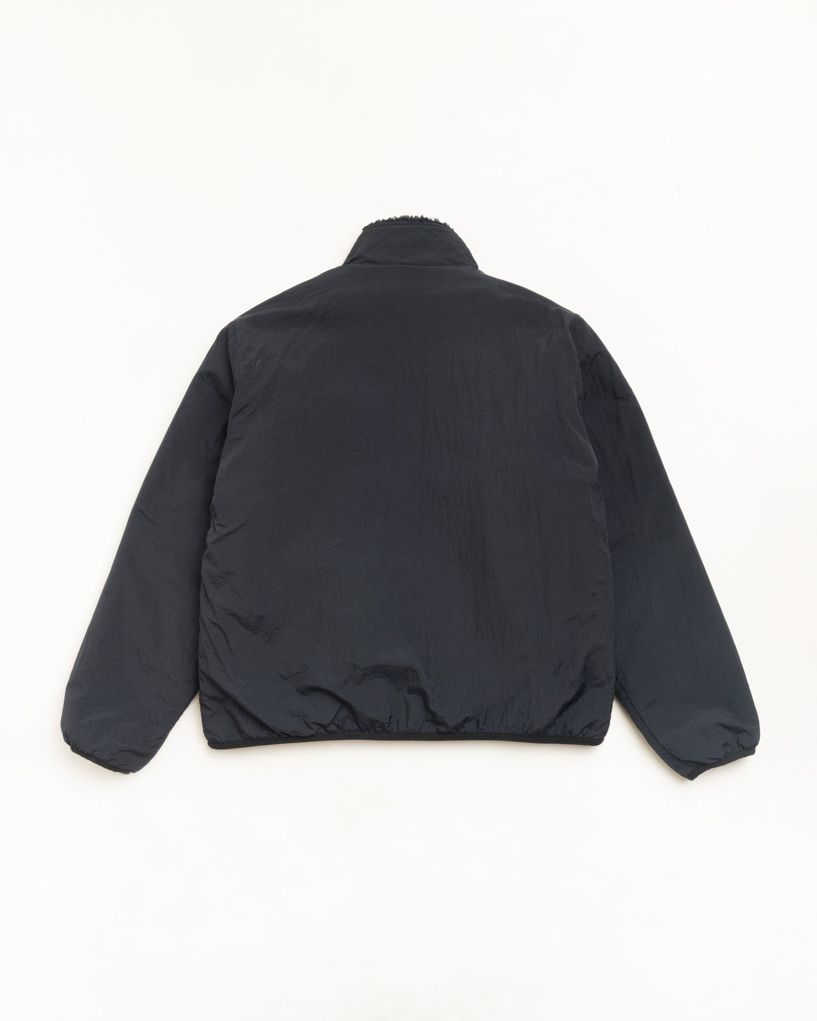 Sherpa Reversible Jacket - Black | Outerwear | Stüssy Canada
