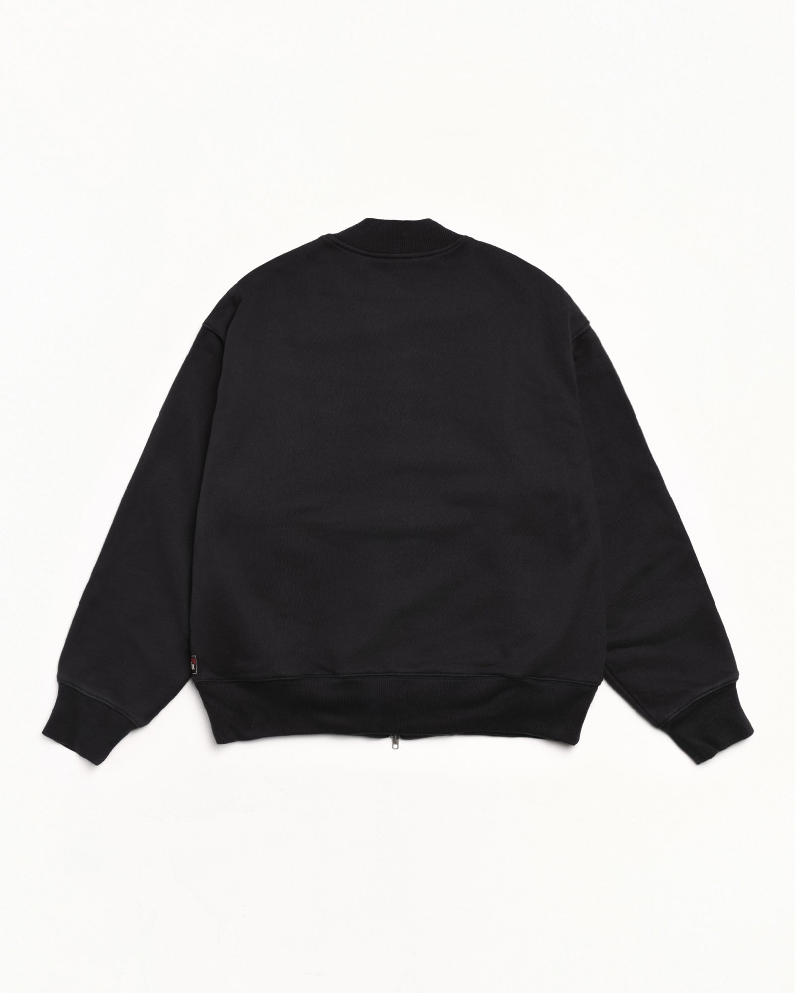 Thermal Lined Fleece Bomber – Black | Sweats | Stüssy Canada
