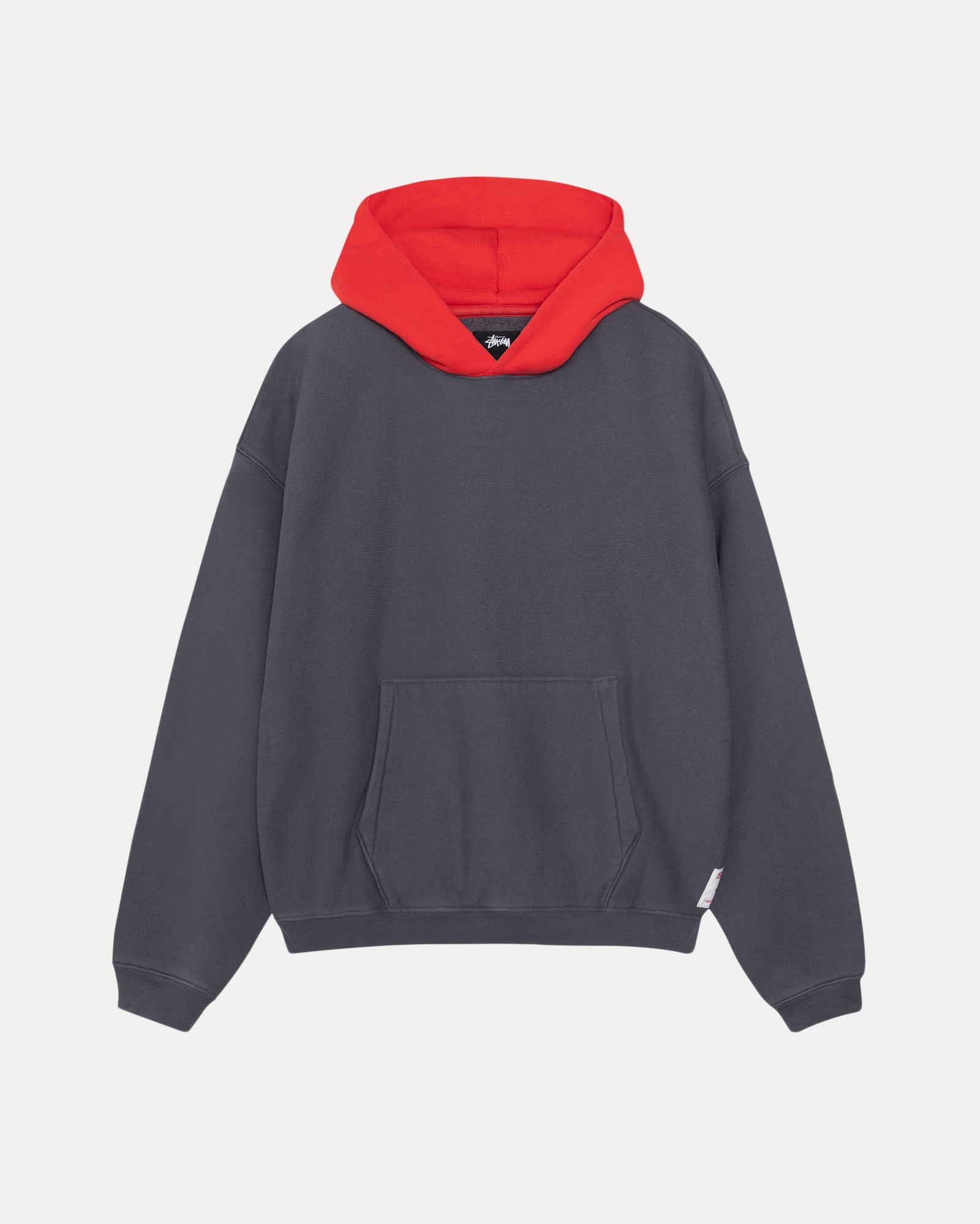 Two Tone Hood Mens Long Sleeve In Faded Blue