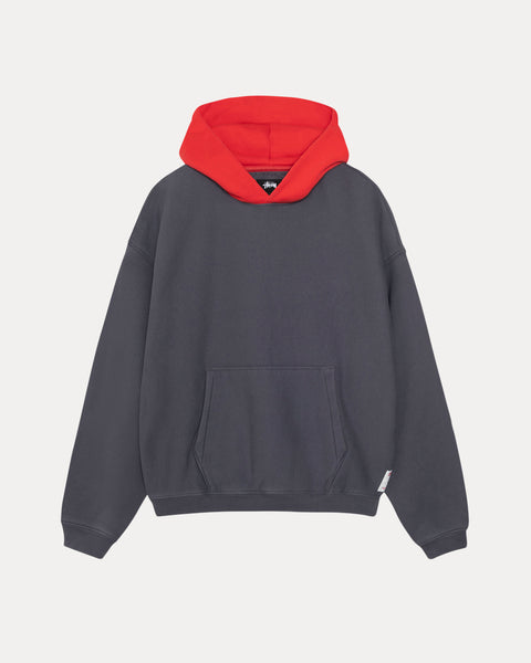 Two Tone Hood Mens Long Sleeve In Faded Blue
