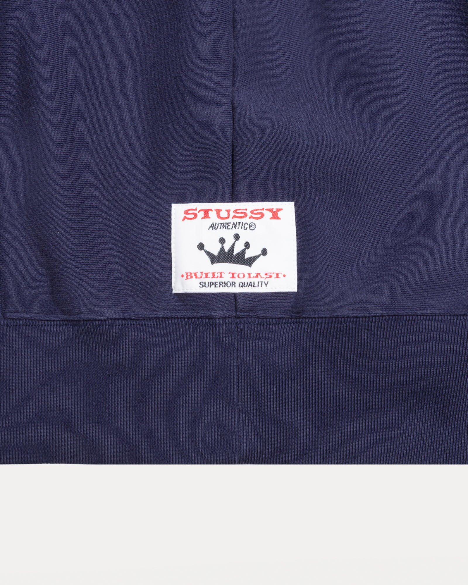 Two Tone Hood Mens Long Sleeve In Faded Blue