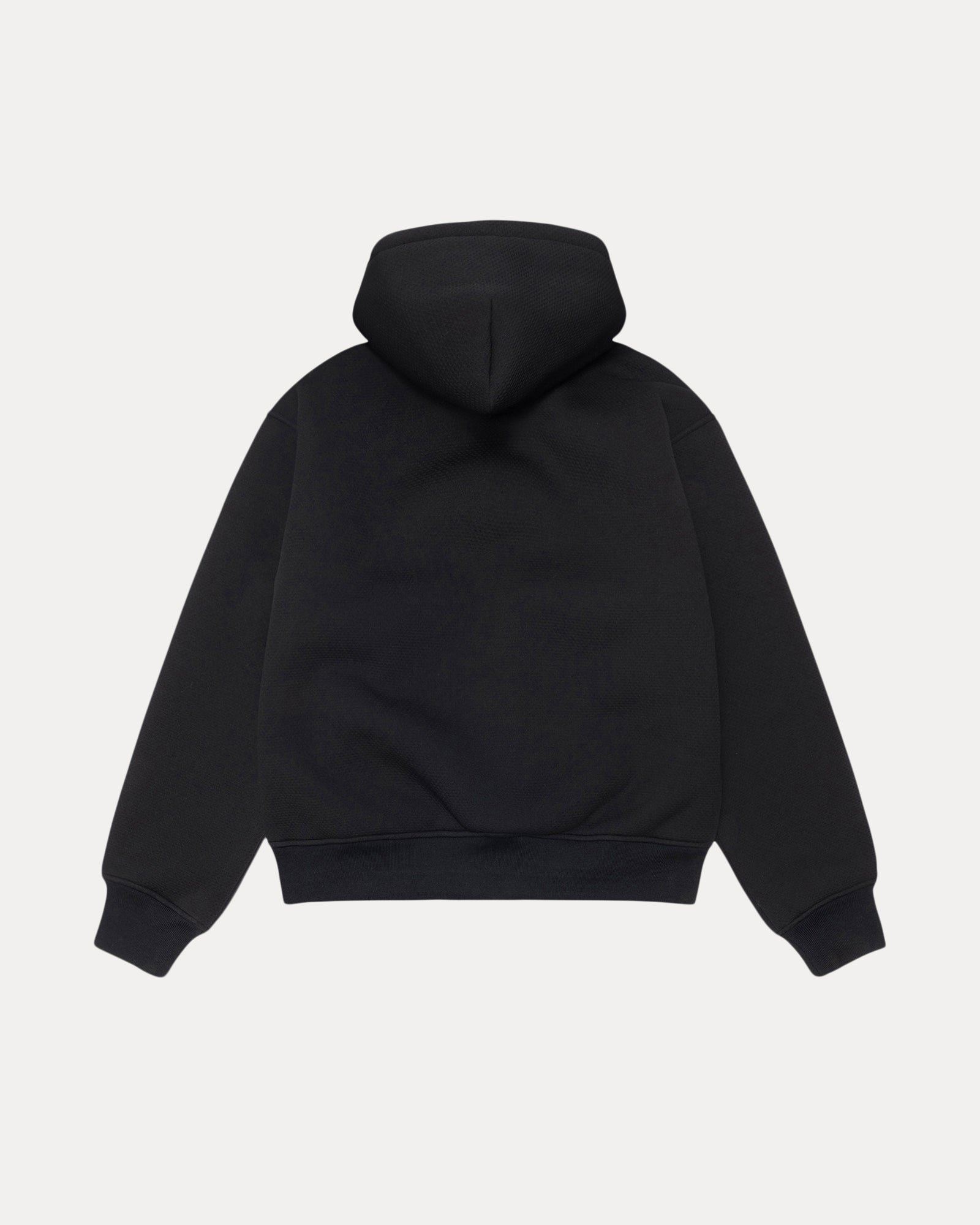 Bonded Sherpa Lined Hood Mens Long Sleeve In Black