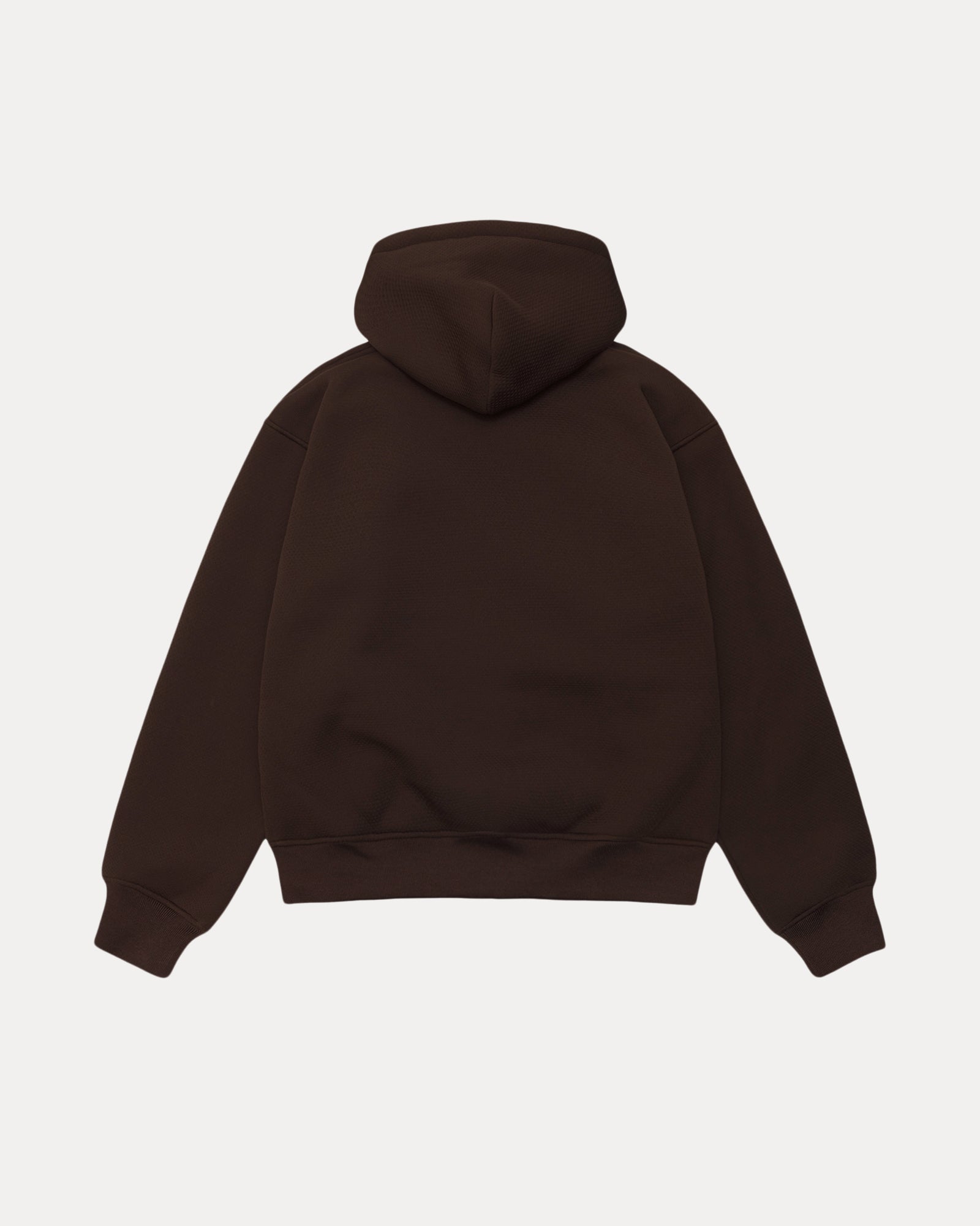 Bonded Sherpa Lined Hood Mens Long Sleeve In Brown