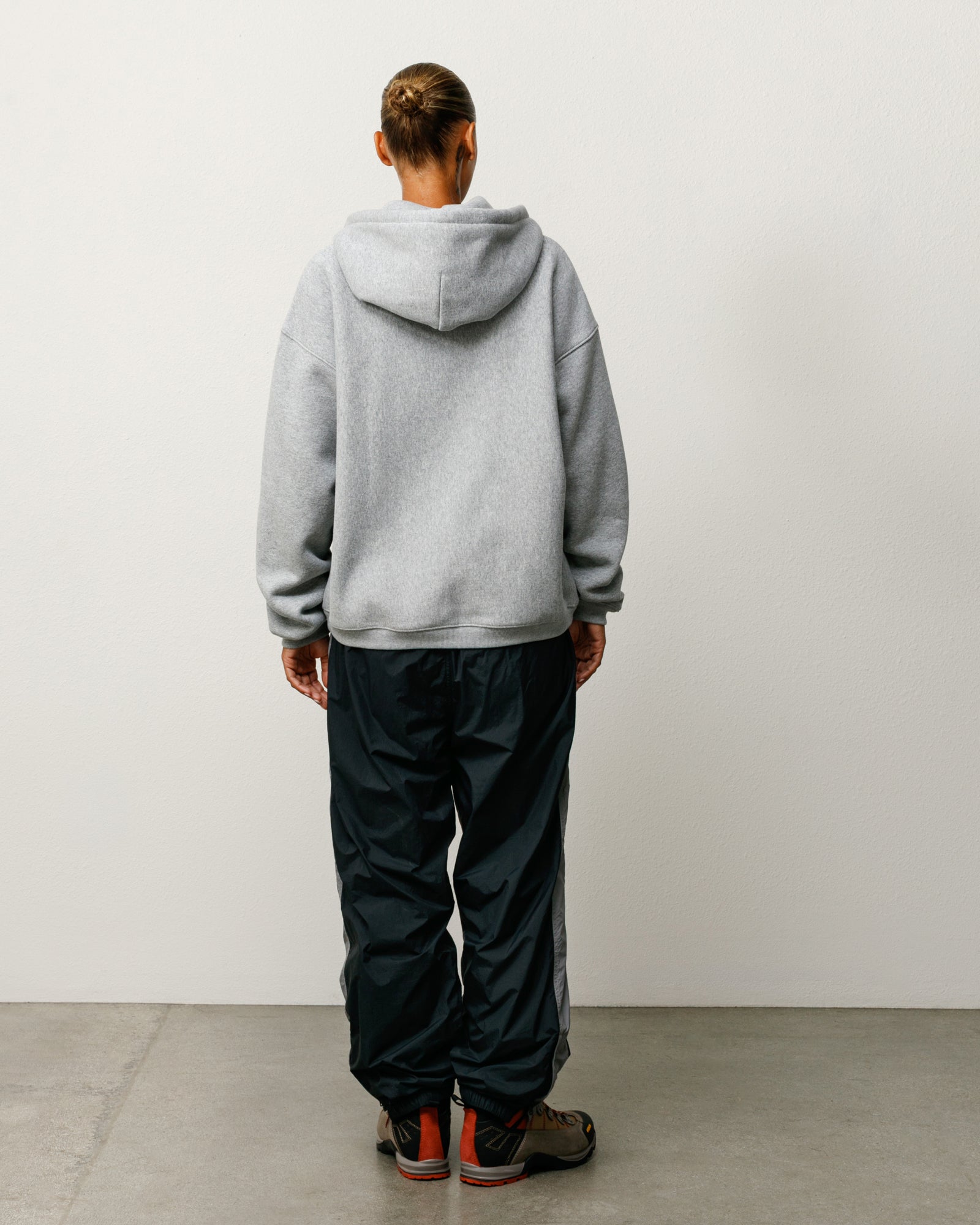 Varsity Zip Hoodie - Grey Heather | Zip-up Fleece | Stüssy Canada