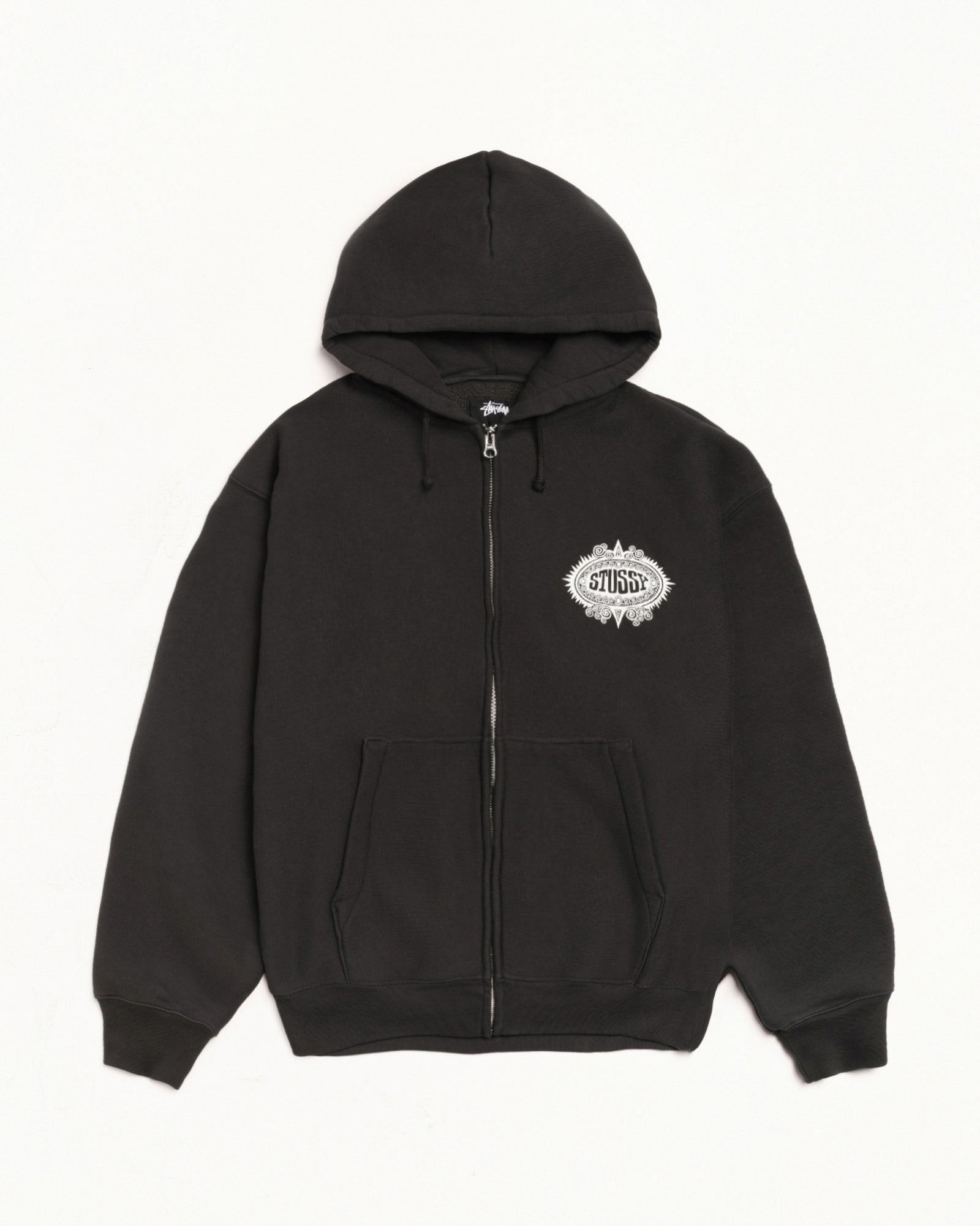 Mantra Zip Hood Mens Long Sleeve In Black
