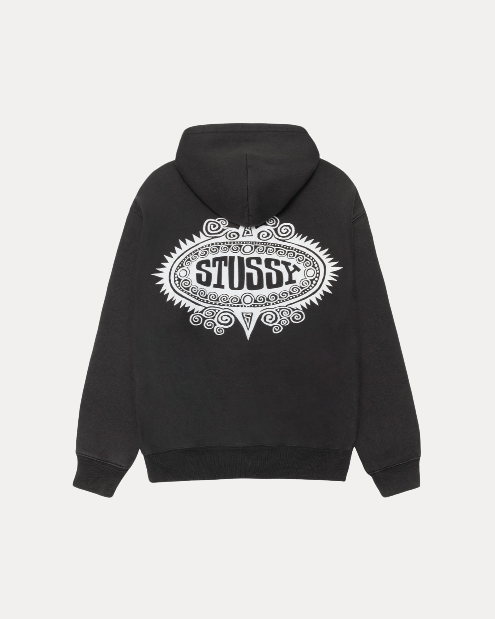 Mantra Zip Hood Mens Long Sleeve In Black