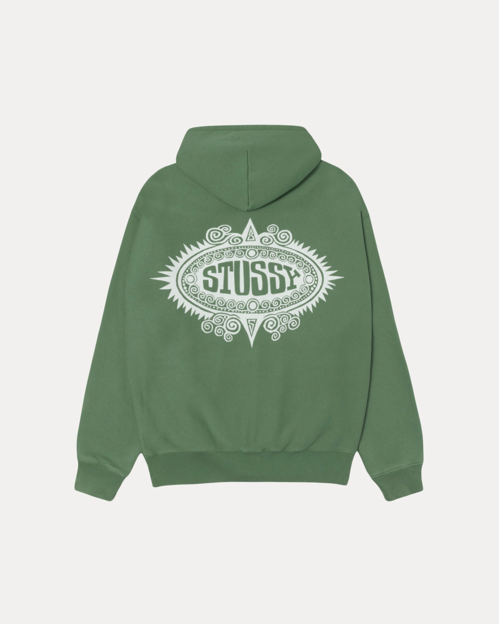 Mantra Zip Hood Mens Long Sleeve In Green