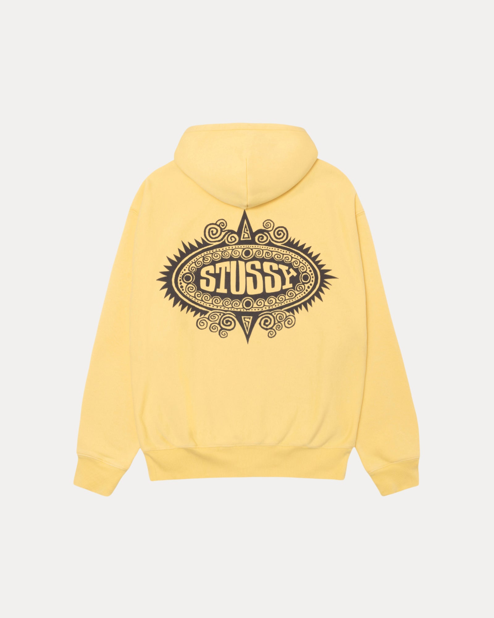 Mantra Zip Hood Mens Long Sleeve In Yellow