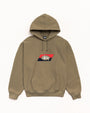 DOUBLE STRIPE EMBROIDERED HOODIE