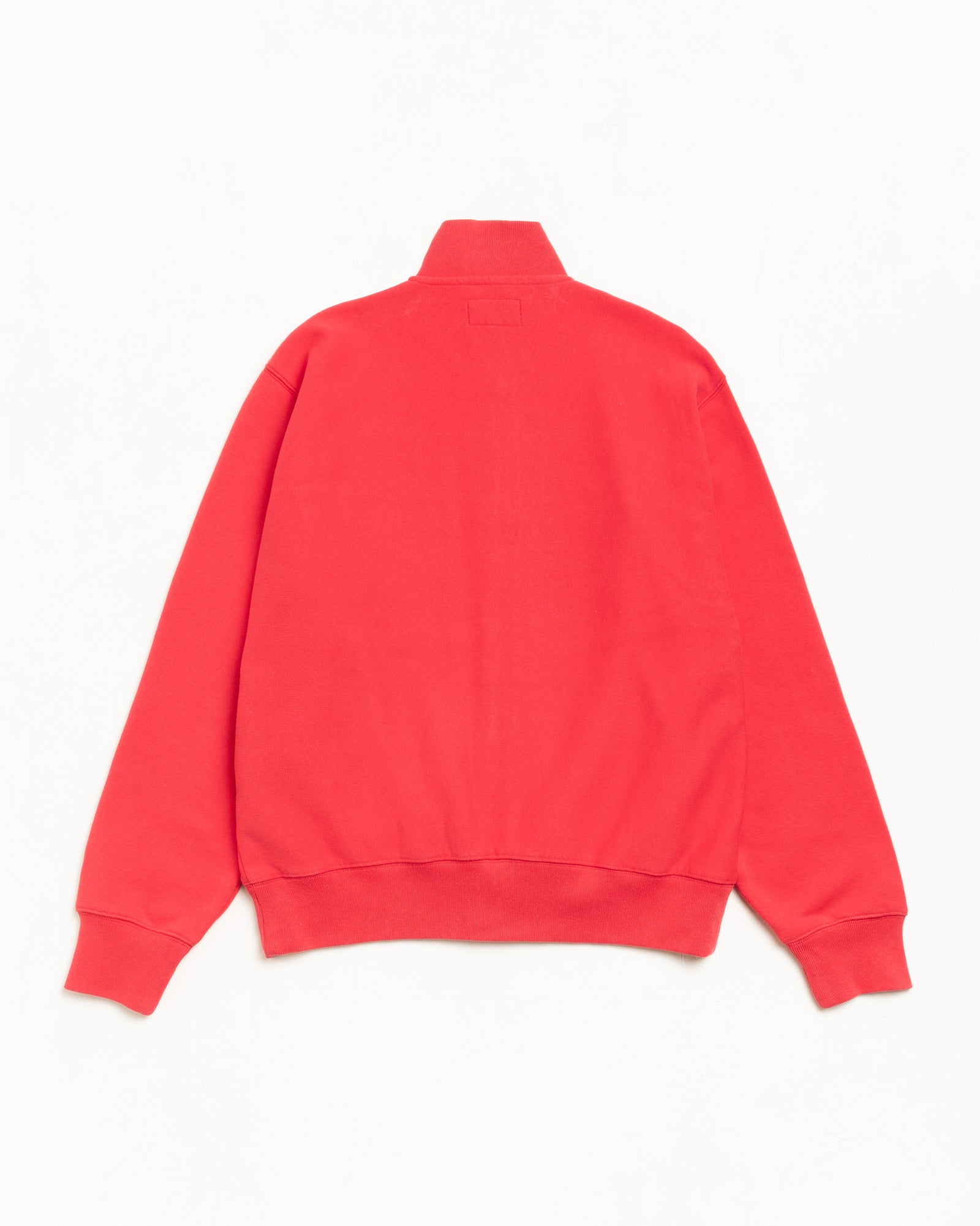 Fleece Track Jacket – Red | Zip-up Fleece | Stüssy Canada