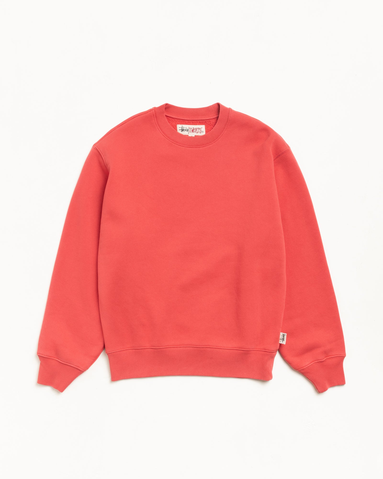 Sweats Crew Mens Long Sleeve In Red