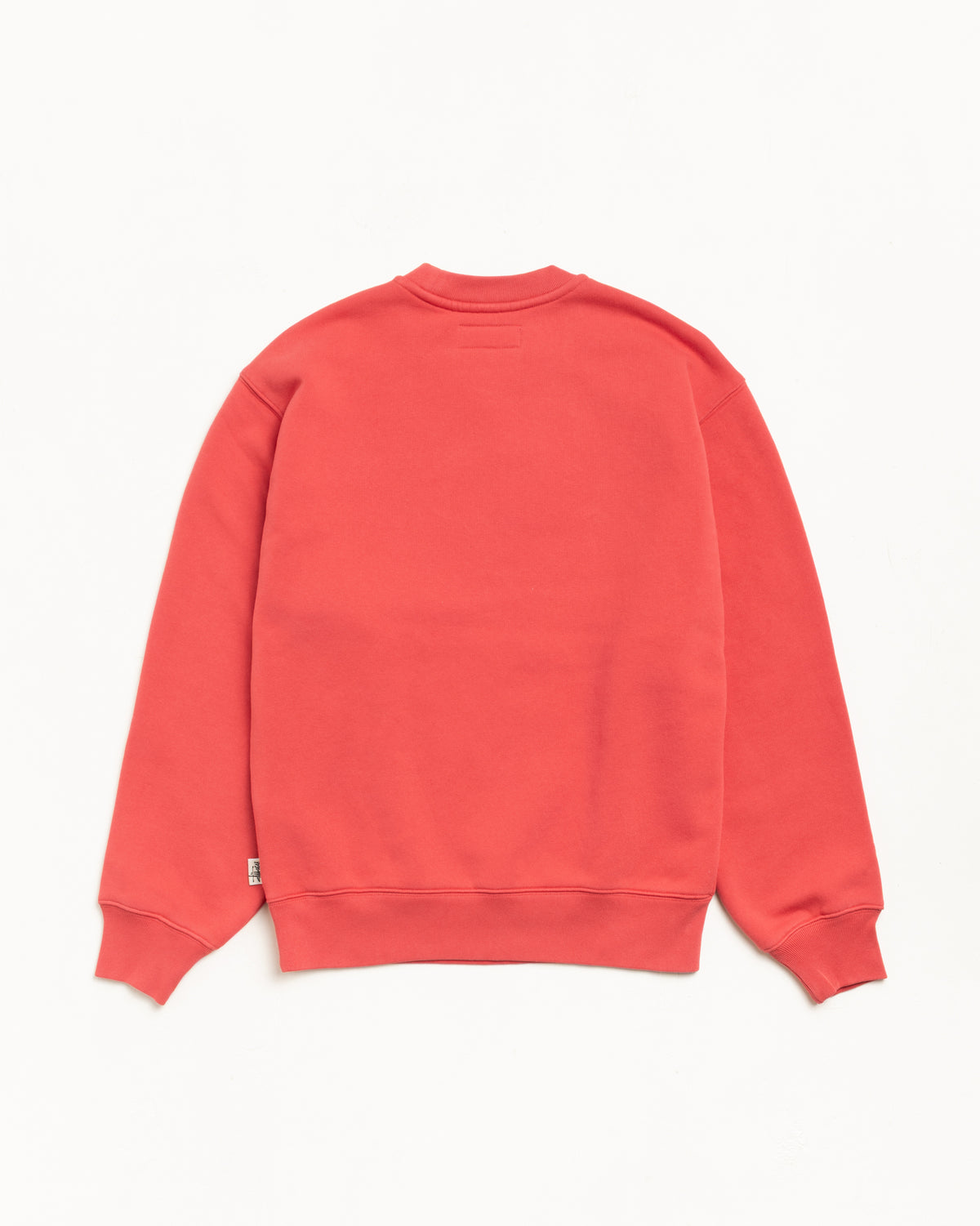 Crew Red Frame Fleece Crew – Red | Crew Fleece | Stüssy Canada