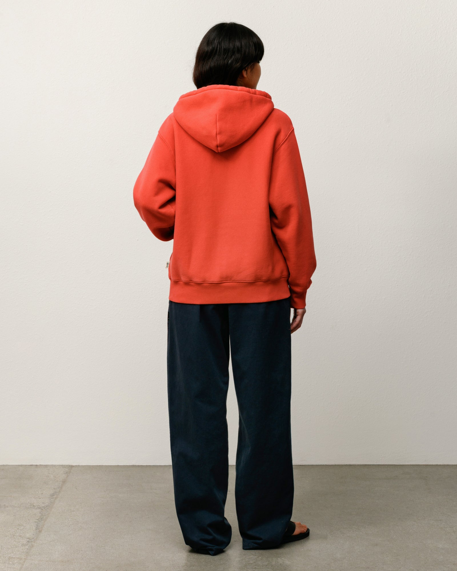 Fleece Zip Hoodie – Red | Zip-up Fleece | Stüssy Canada