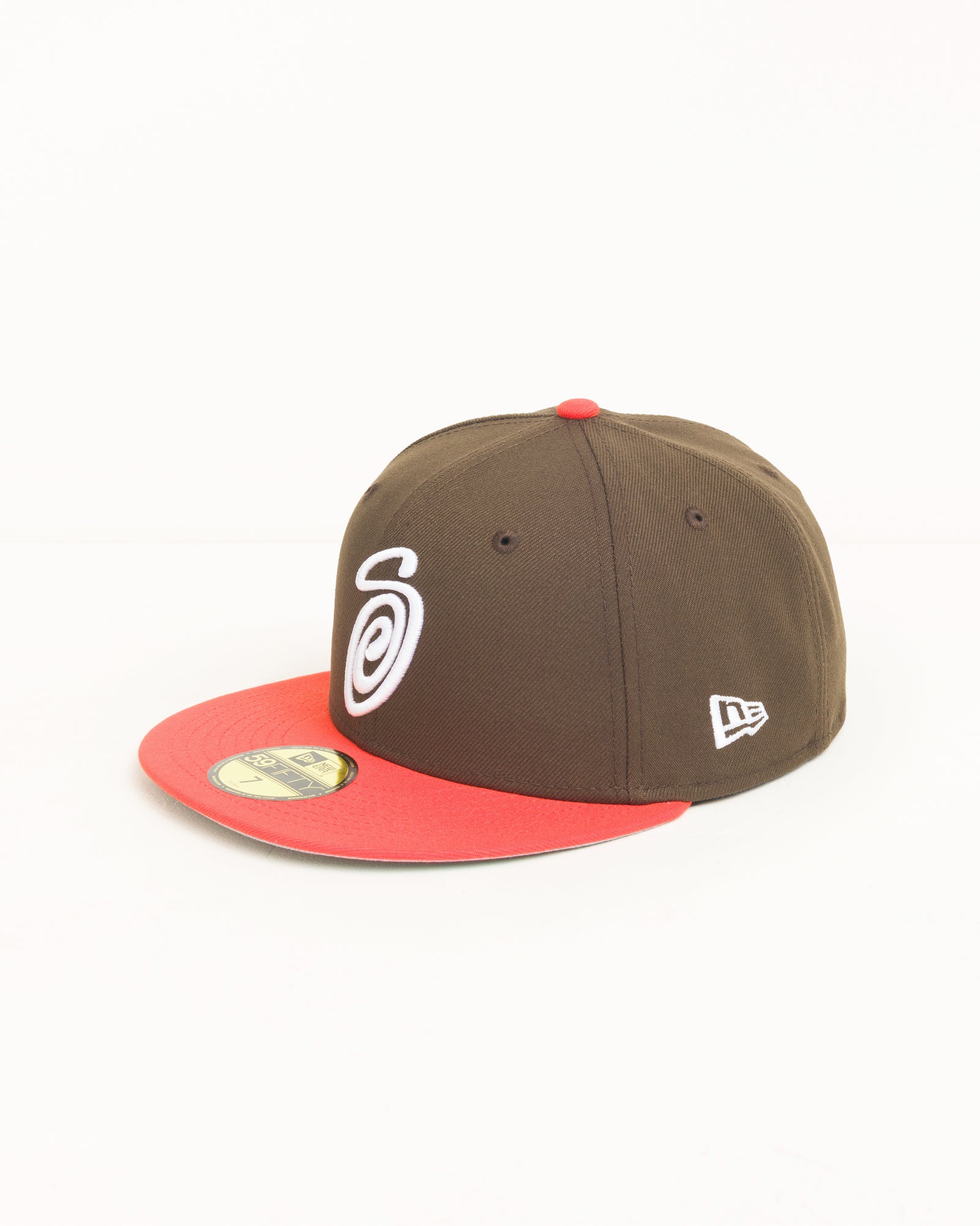 59FIFTY Swirly S Cap - Brown/Orange | Headwear | Stüssy Canada