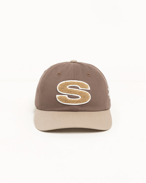 Chenille S Snapback Cap Headwear in the color Brown