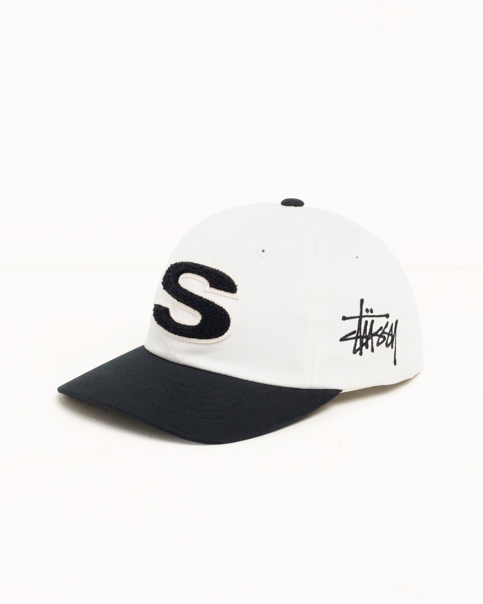【希少】STUSSY pinstripe cap Sロゴ Chenille S Snapback Cap - Natural | Headwear | Stüssy Canada