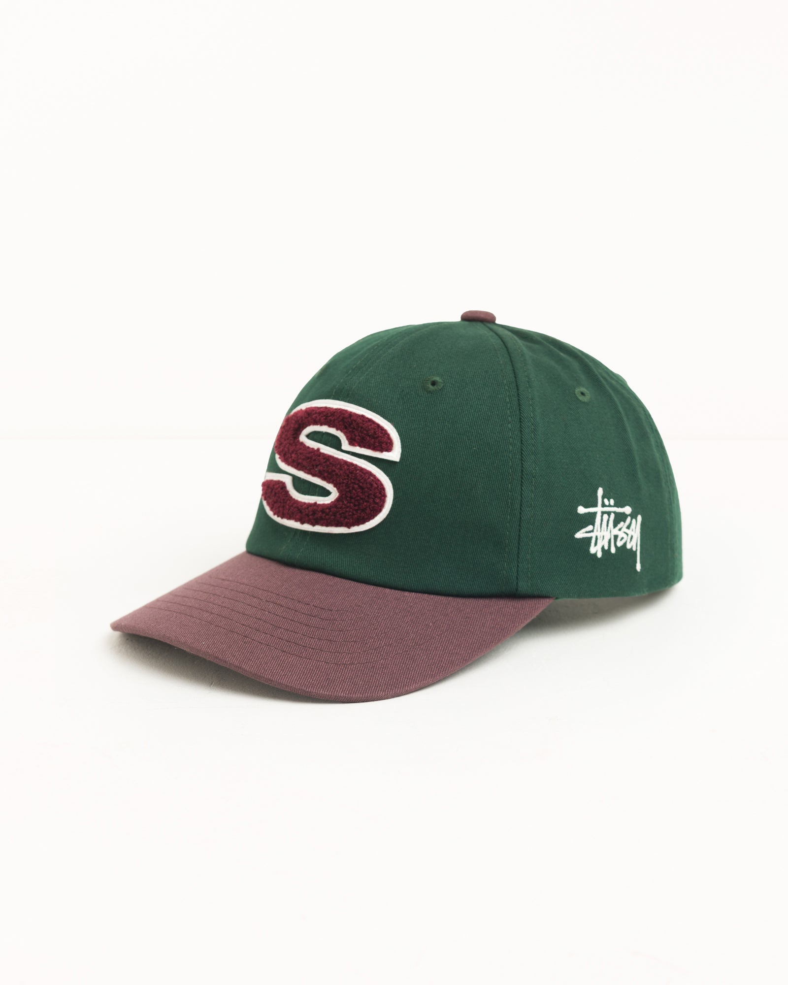 Chenille S Snapback Cap - Spruce | Headwear | Stüssy Canada