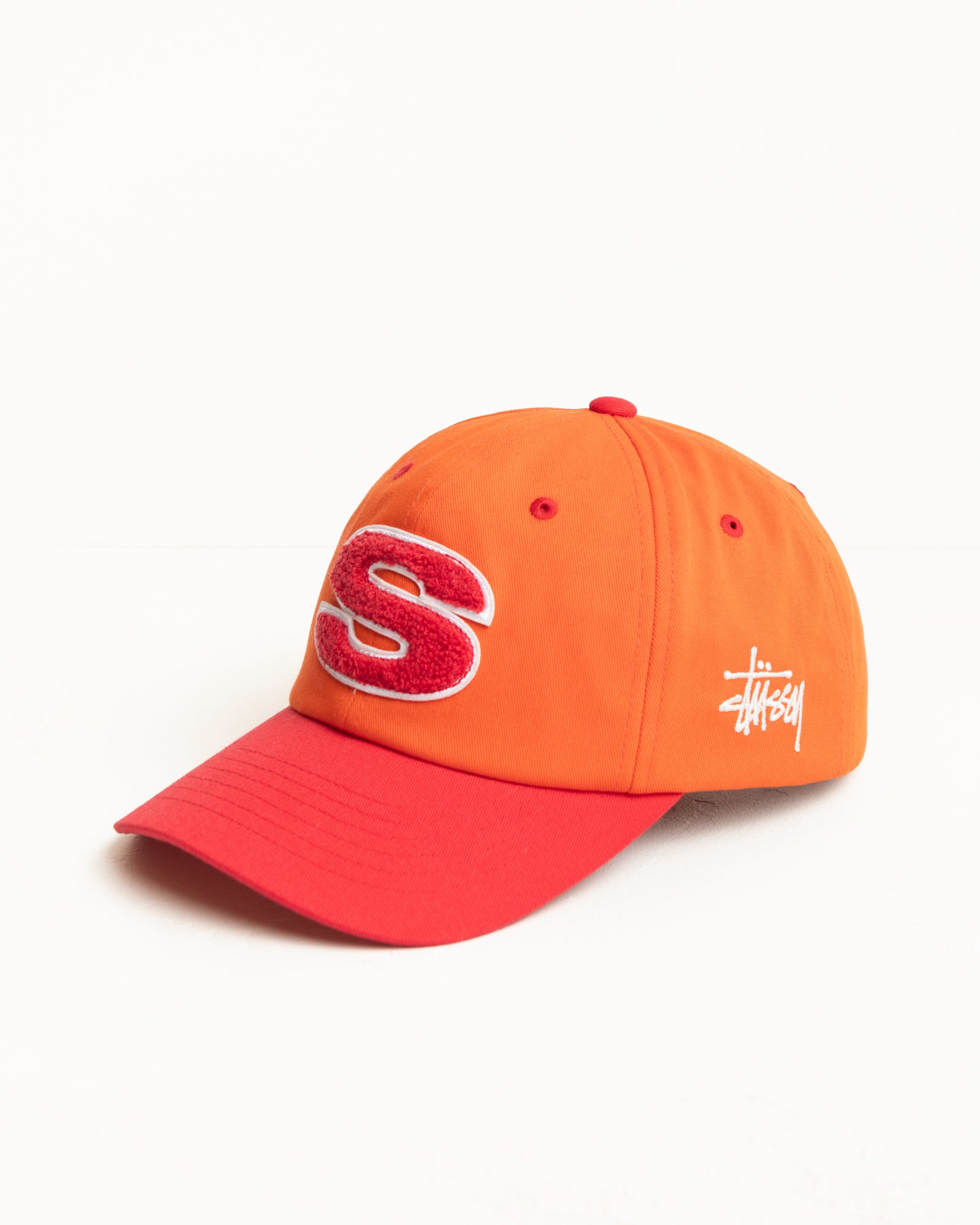 Chenille S Low Pro Cap Unisex In Sunset Orange