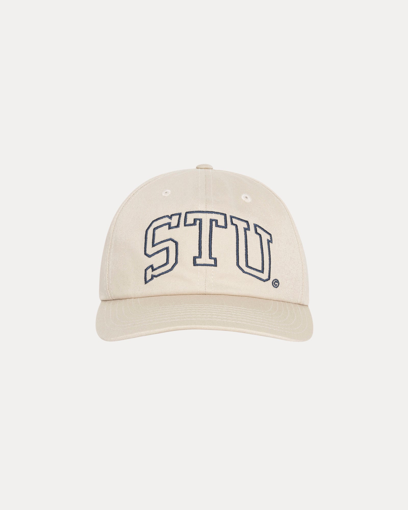 Stu Arch Strapback Cap Accessories In Natural