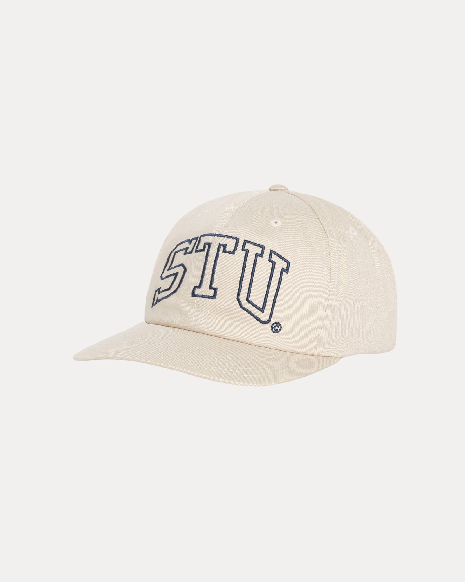 Stu Arch Strapback Cap Accessories In Natural