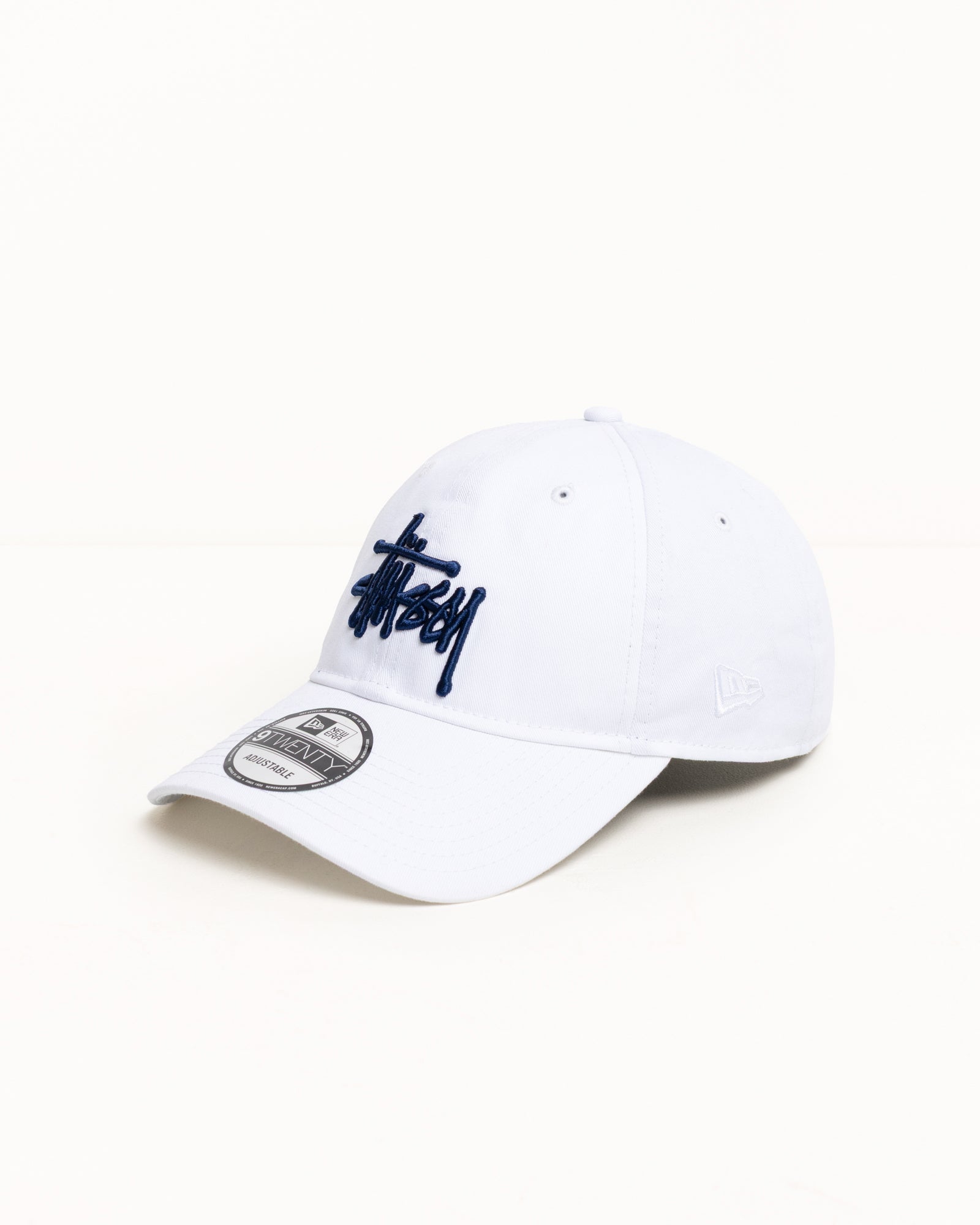 New Era 9Twenty Basic Strapback – White | Headwear | Stüssy Canada