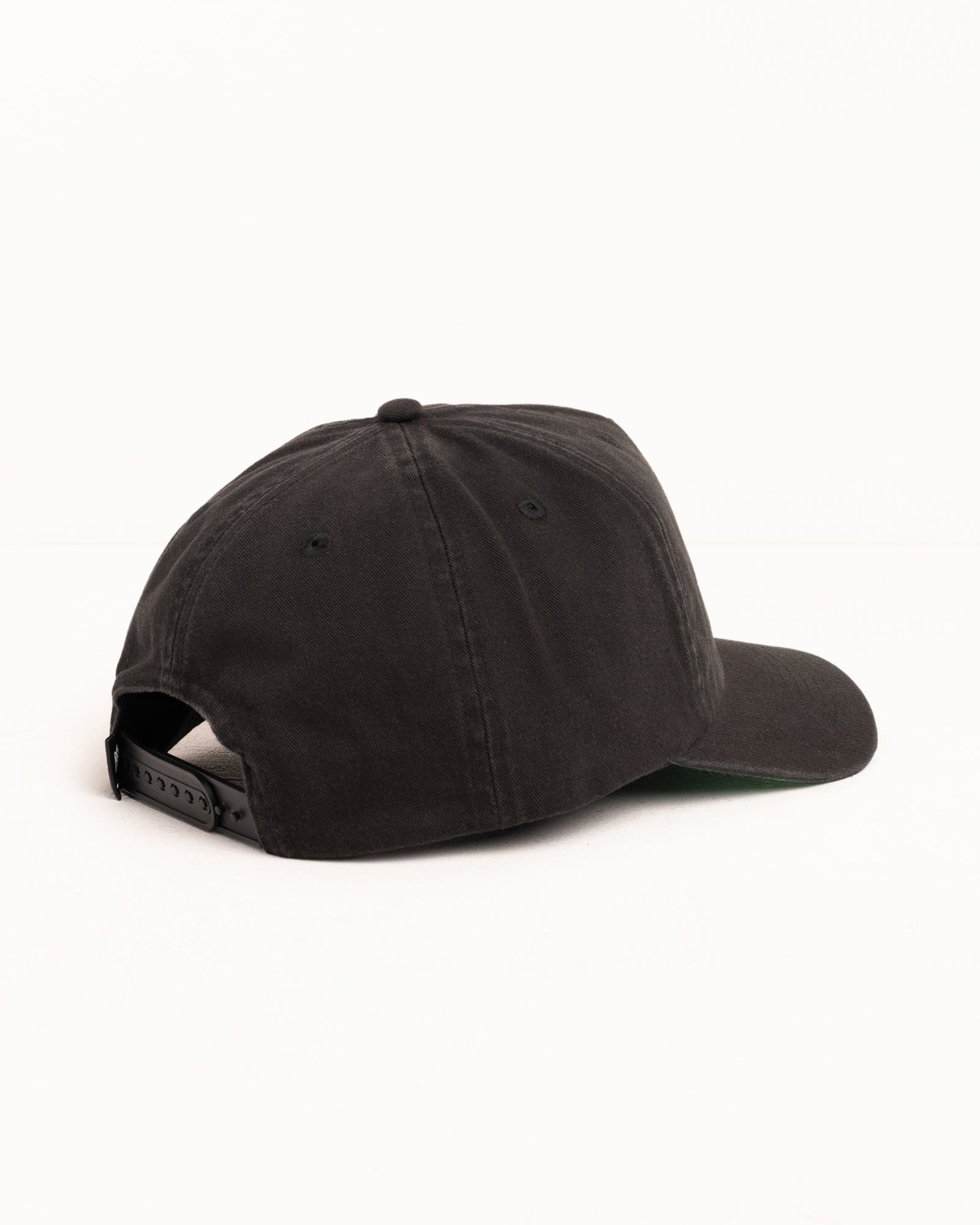 Mid-Depth Big Stock Snapback – Black | Headwear | Stüssy Canada