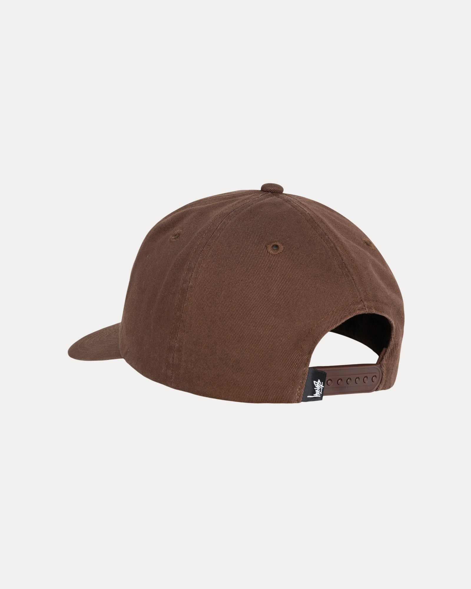 帽子 STUSSY MID DEPTH BIG STOCK SNAPBACK Mid-Depth Big Stock Snapback – Chocolate | Headwear | Stüssy