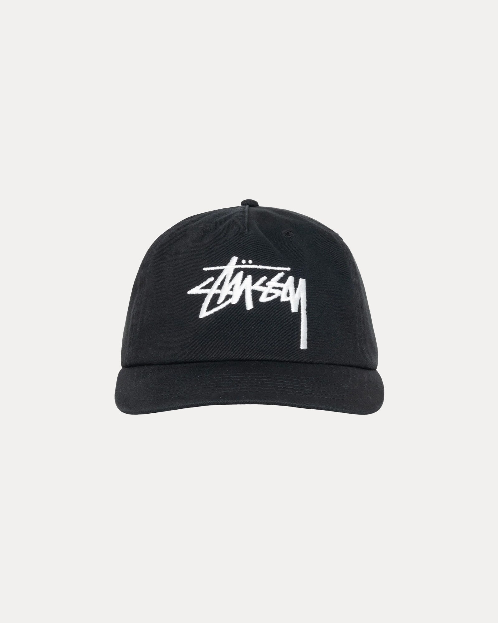 Big Stock Mid Depth Cap Accessories In Shadow Black