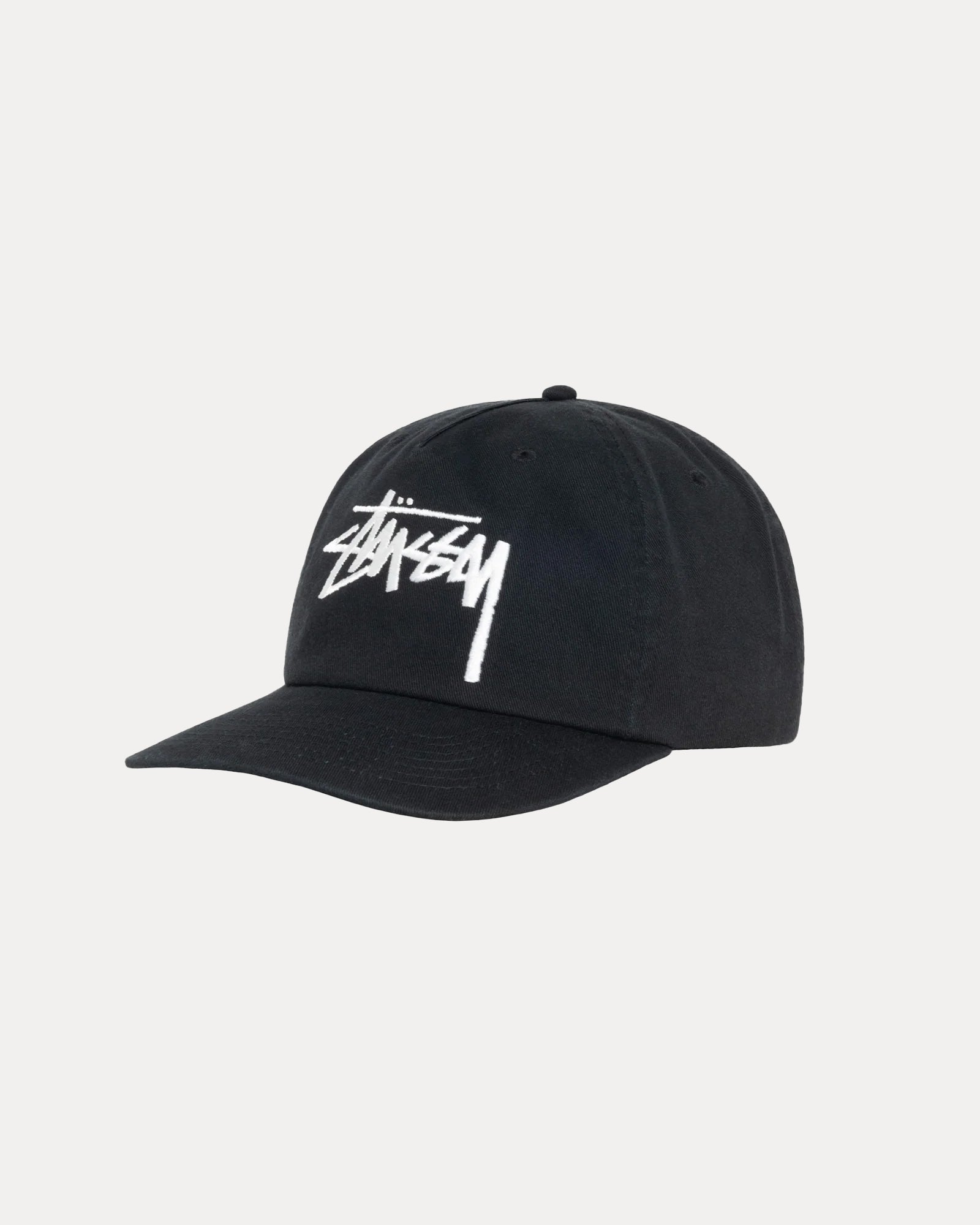 Big Stock Mid Depth Cap Accessories In Shadow Black