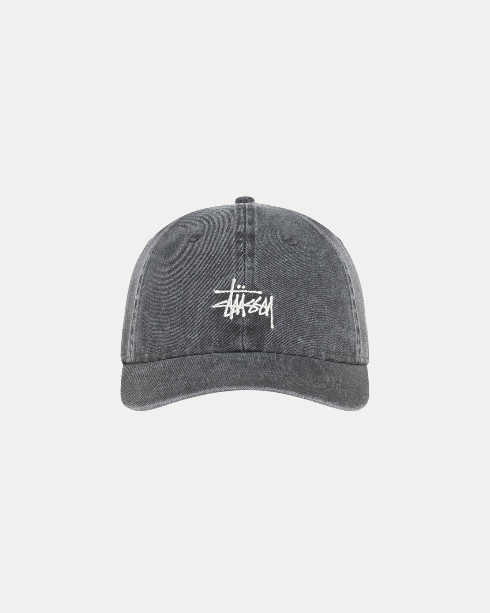 Basic Washed Low Pro Cap Accessories In Charcoal