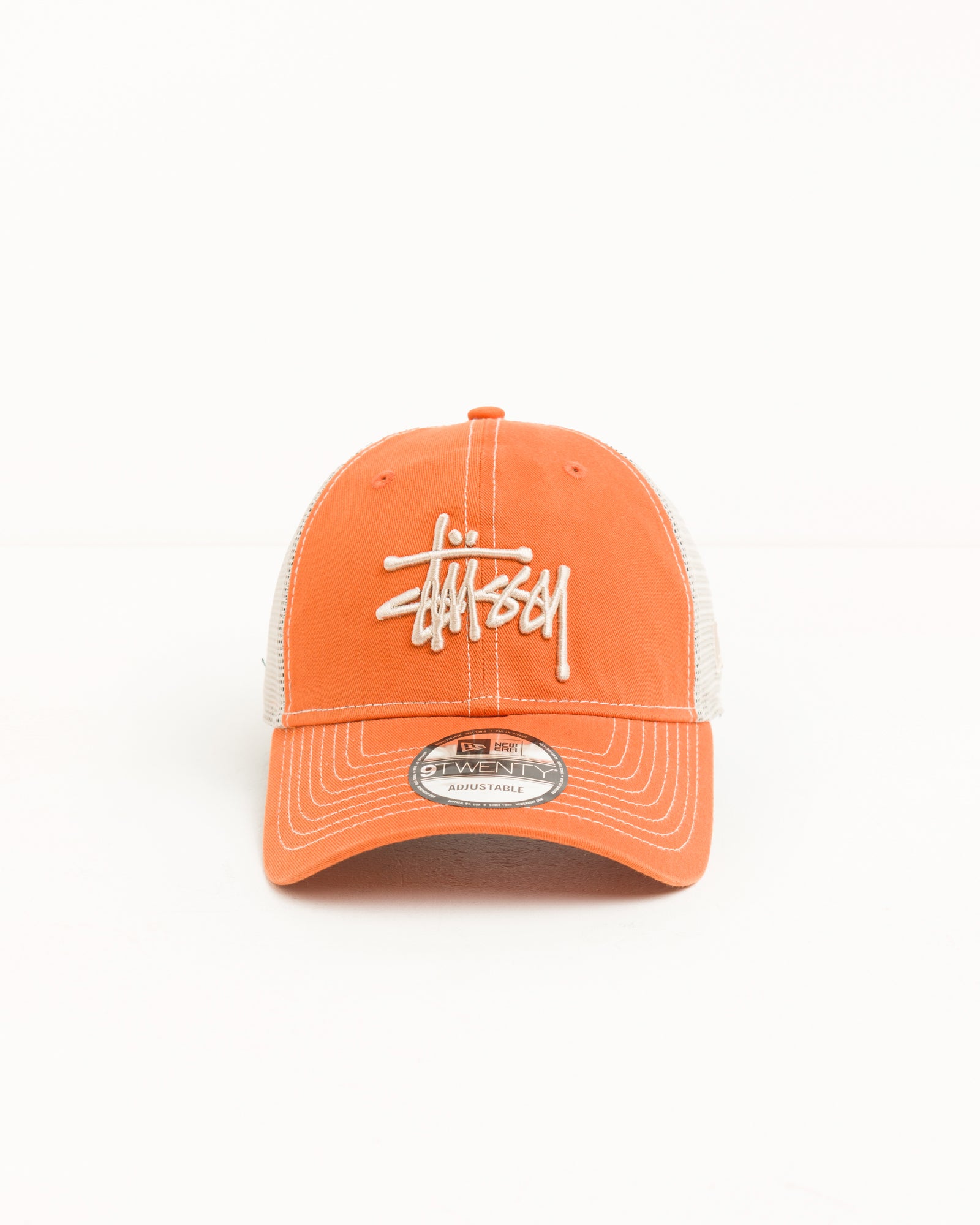 Washed Basic Trucker 9twenty Unisex In Tangerine