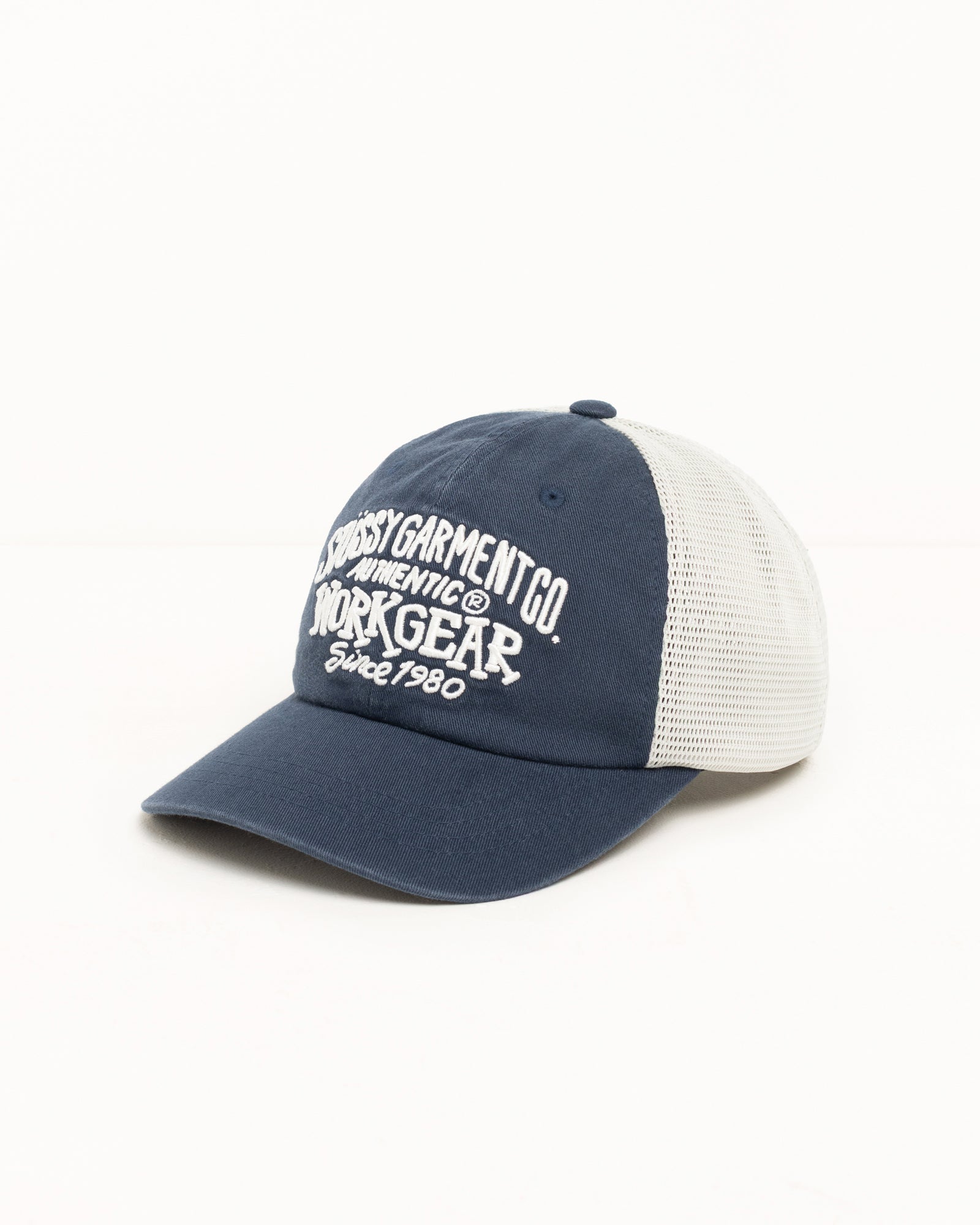 Stussy LowProfile Workgear Strapbackネイビー Workgear Trucker - Navy | Headwear | Stüssy Canada