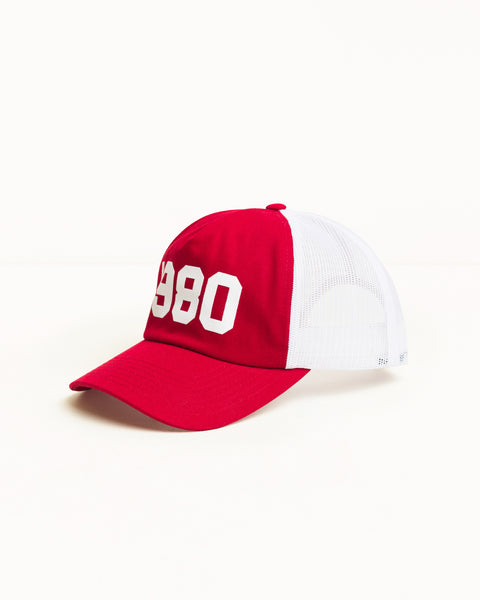 Trucker 1980 Cap Unisex In Garnet