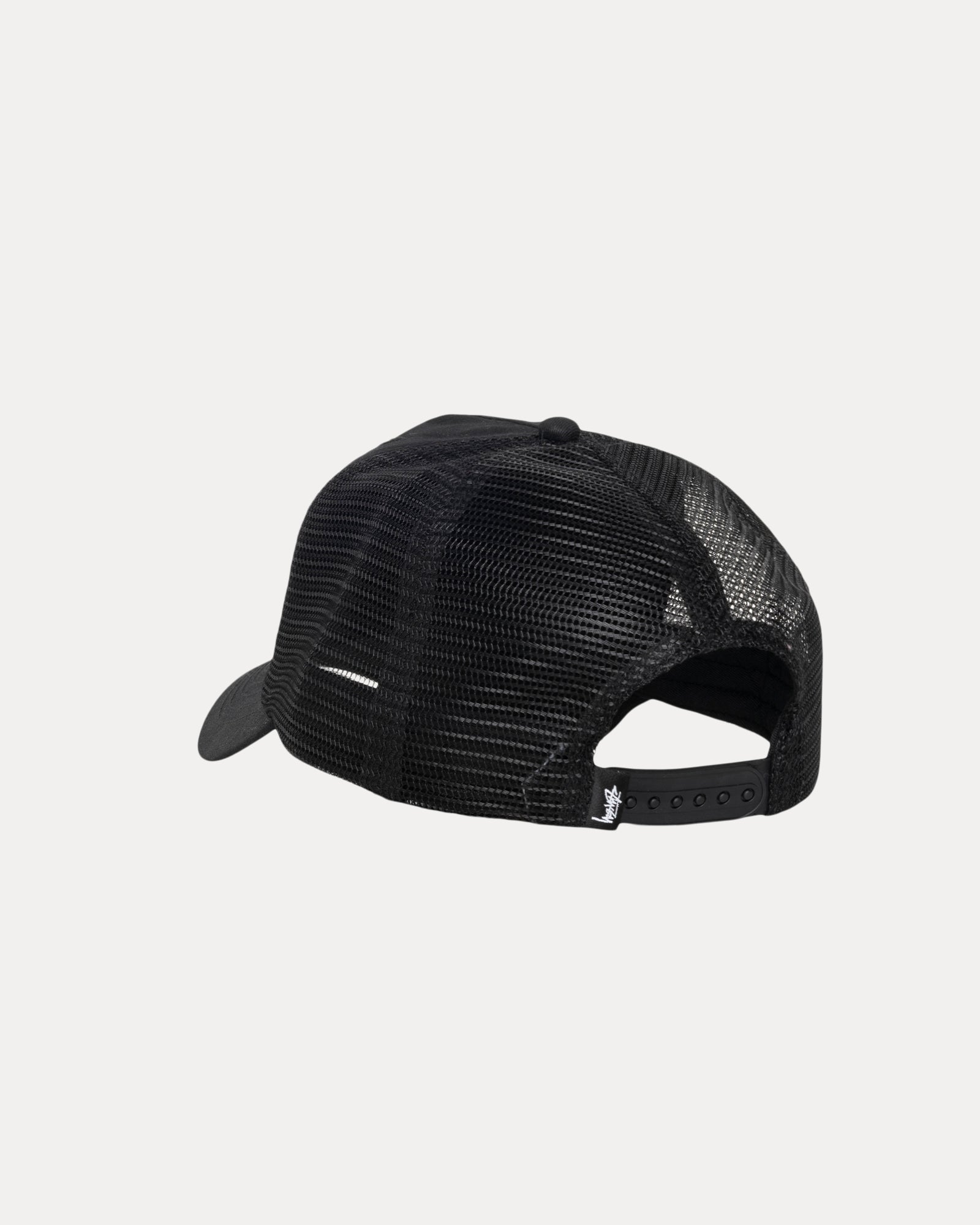 Trucker Cursive Stitch Accessories In Black