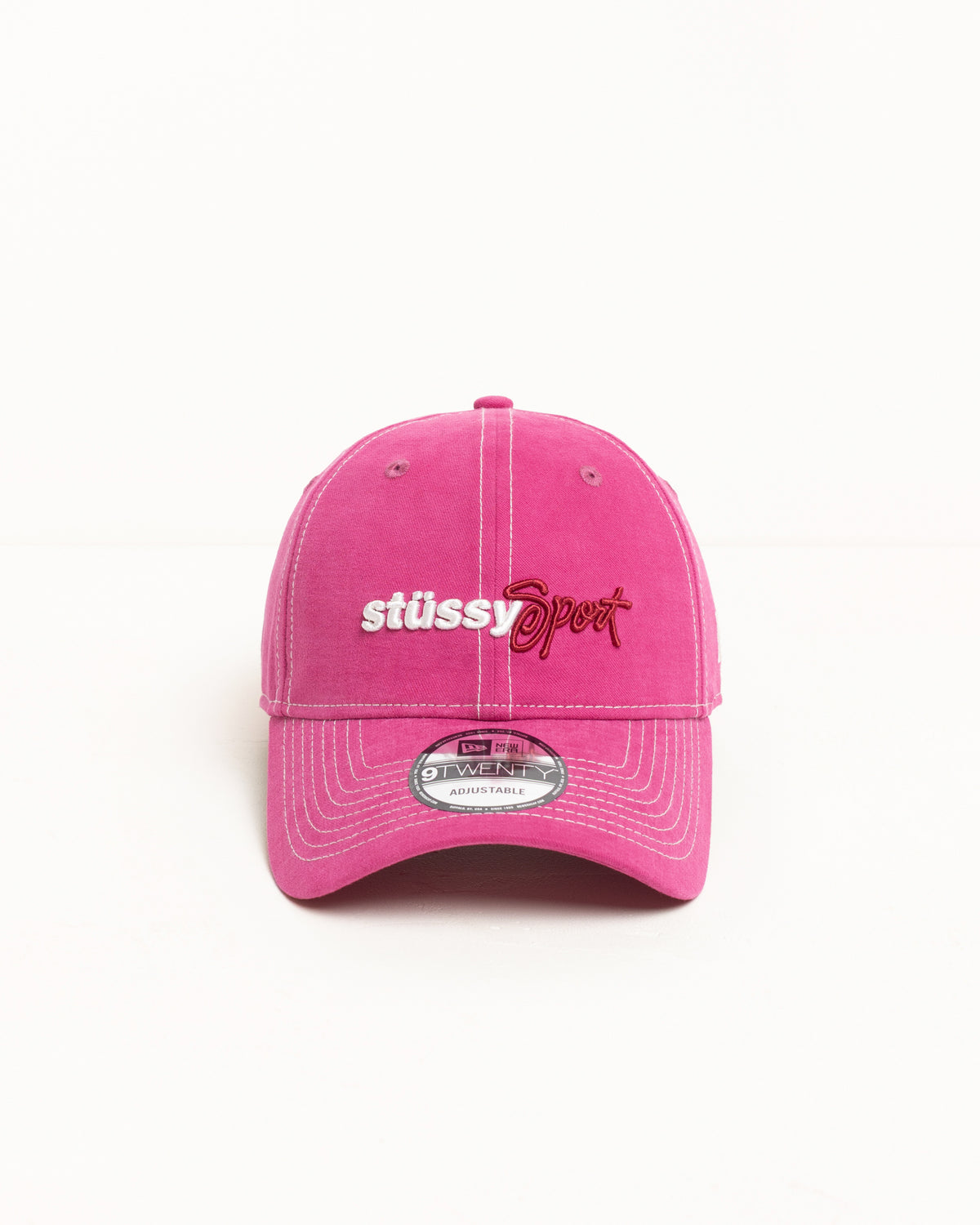 New Era 9Twenty Stüssy Sport Strapback – Pink | Headwear 