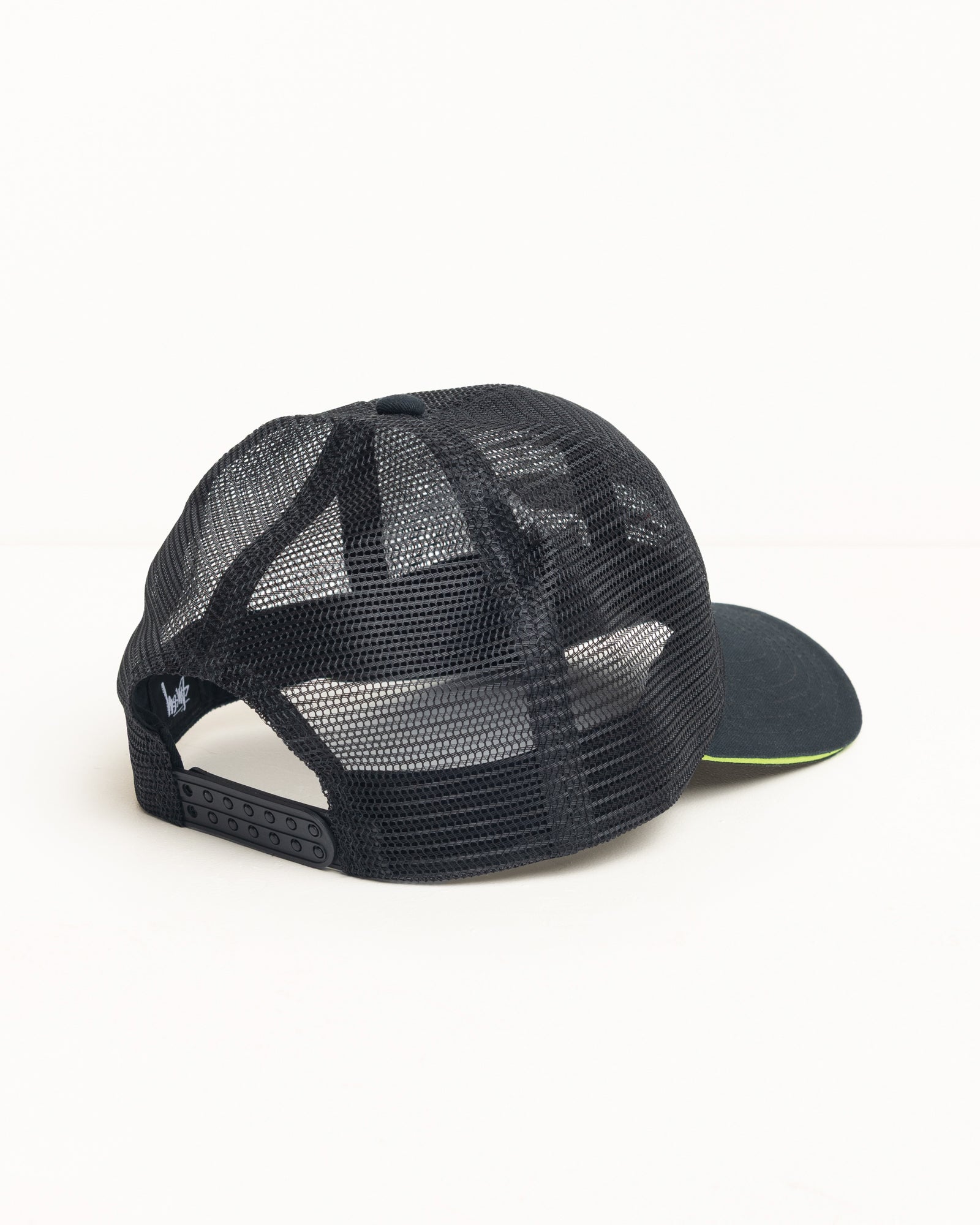 Mid-Depth Moto S Mesh Trucker – Black | Headwear | Stüssy Canada