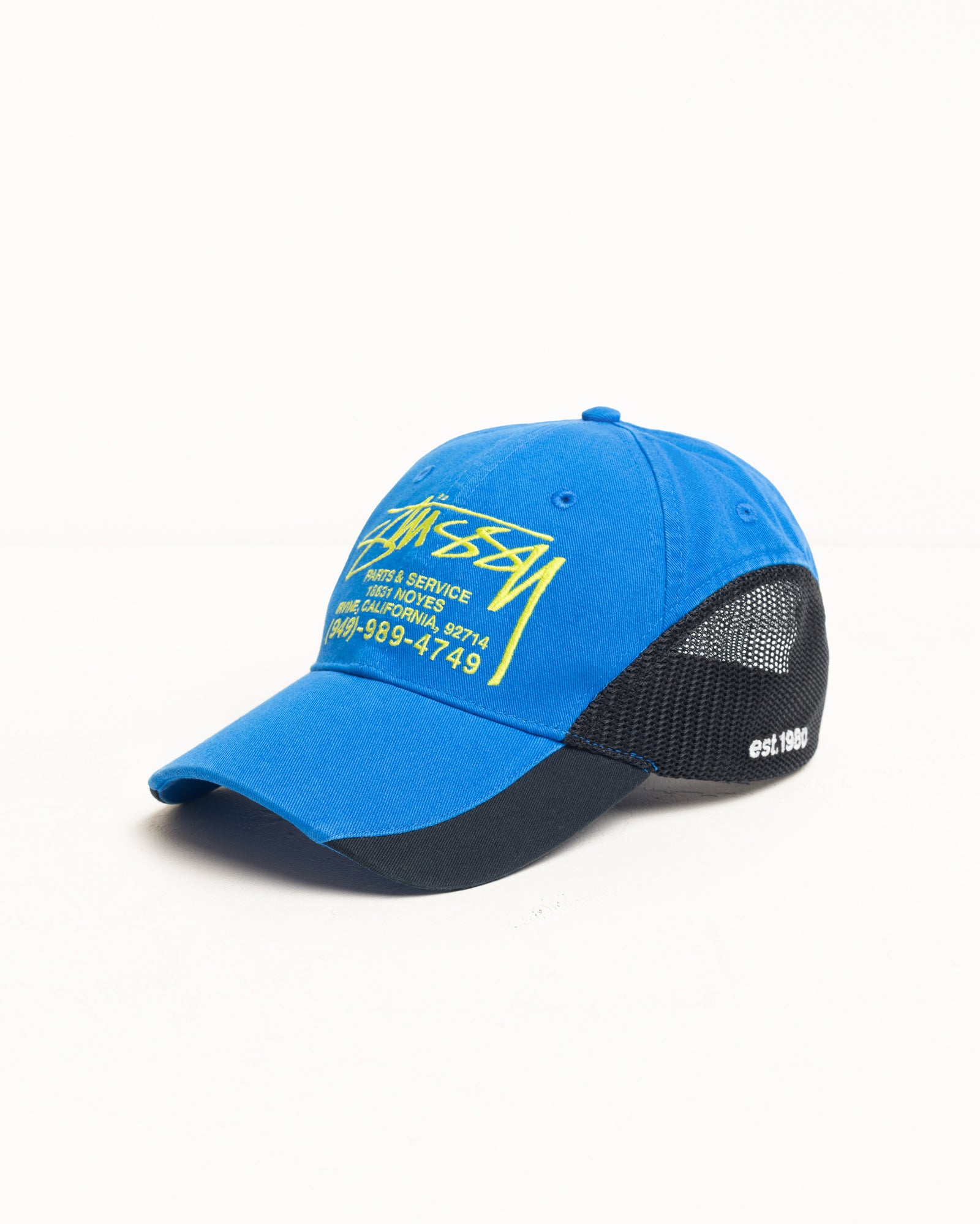 Parts & Service Mesh Cap – Blue | Headwear | Stüssy Canada