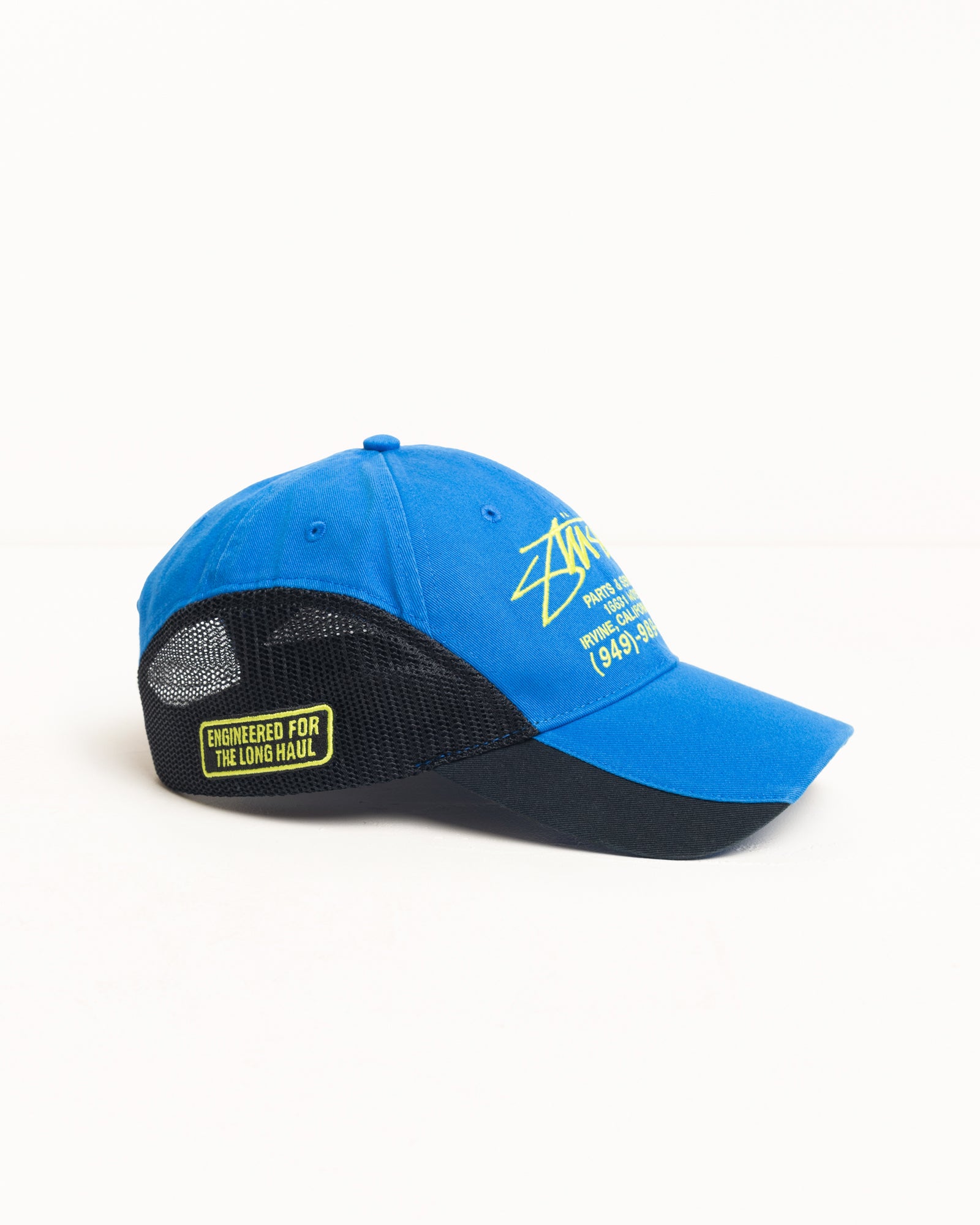 Parts & Service Mesh Cap – Blue | Headwear | Stüssy Canada
