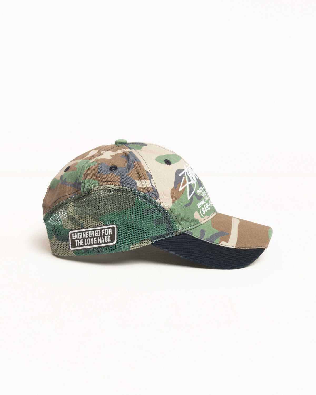 Parts & Service Mesh Cap – Camo | Headwear | Stüssy Canada
