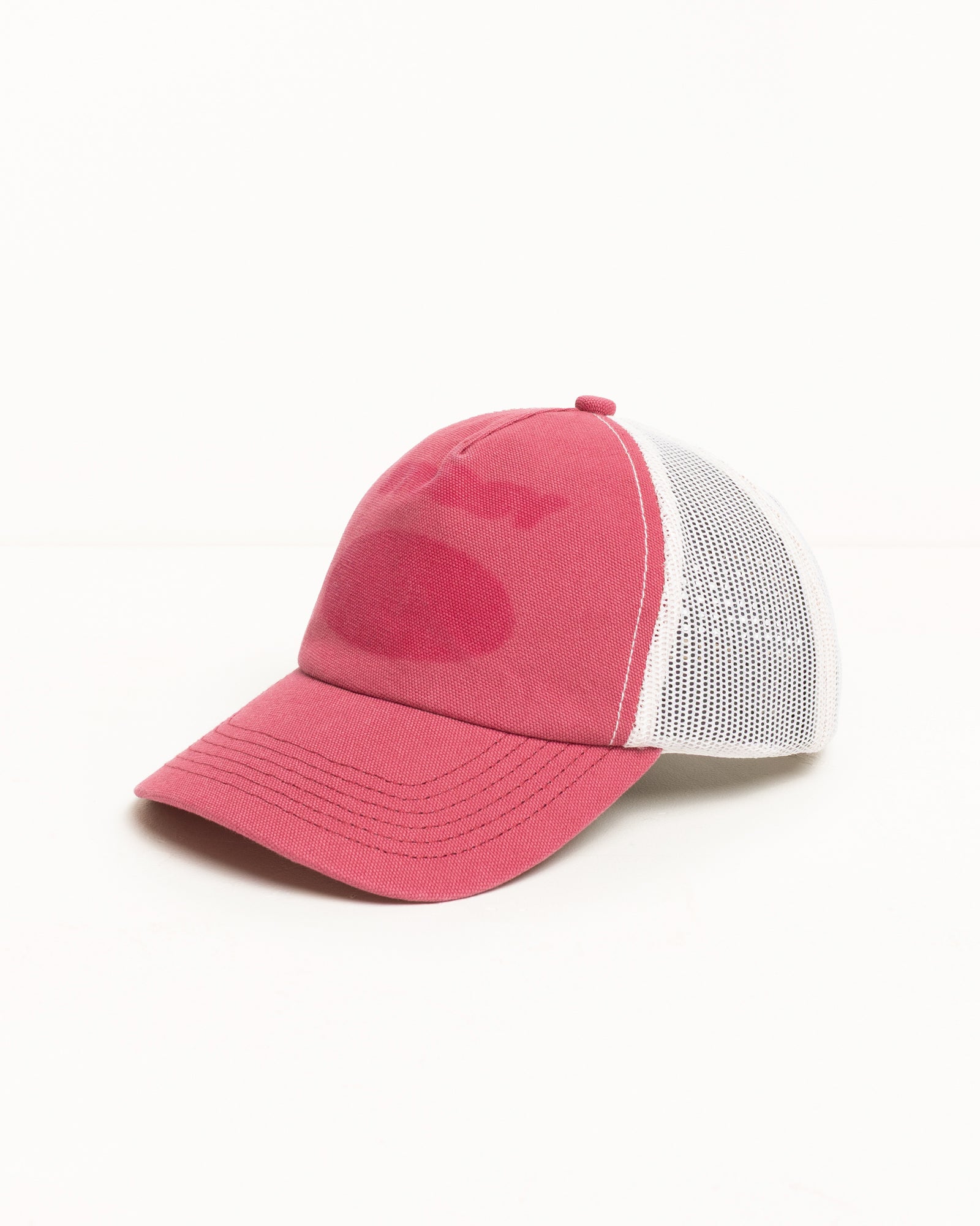 Ghost Logo Trucker – Red | Headwear | Stüssy Canada