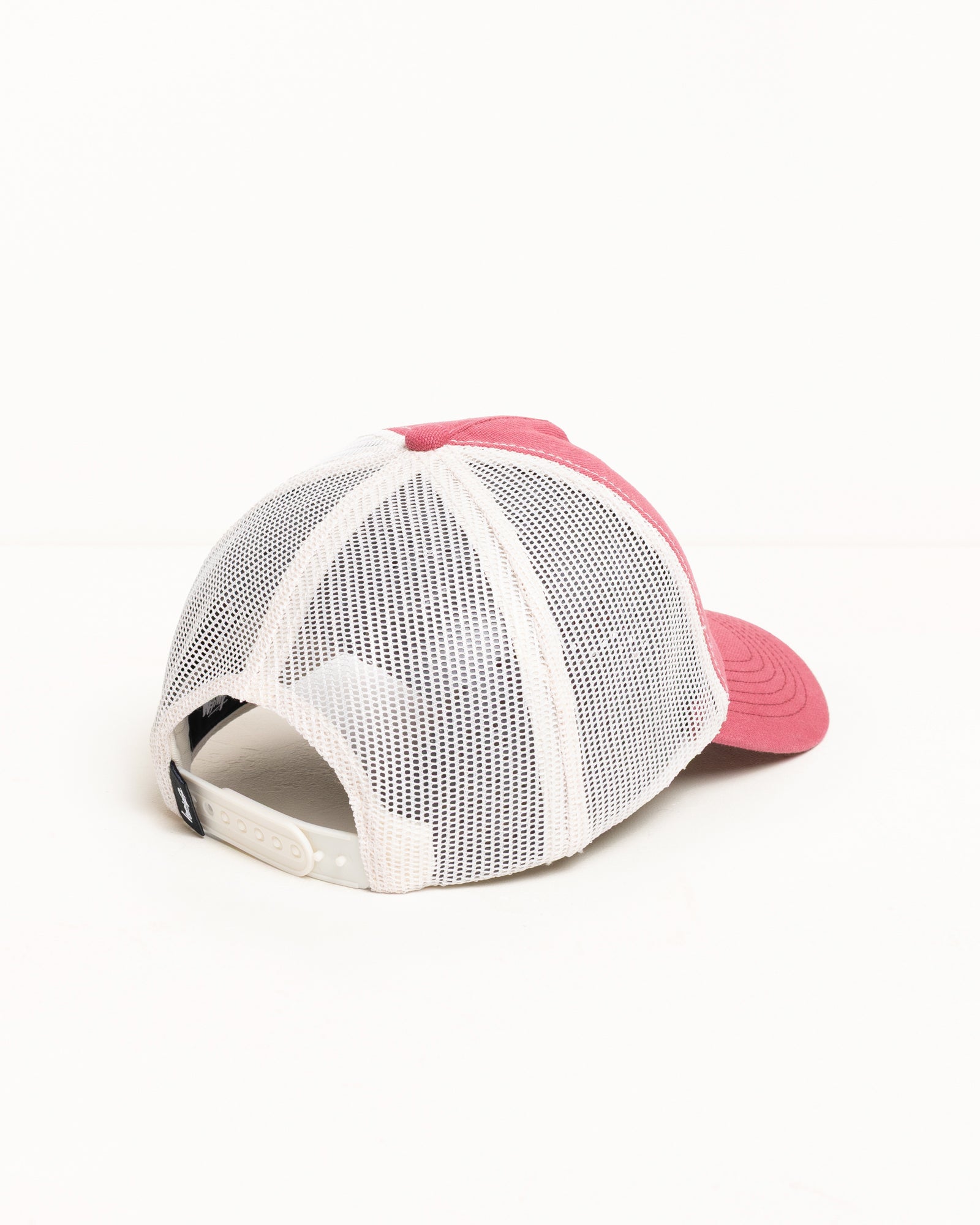 Ghost Logo Trucker – Red | Headwear | Stüssy Canada